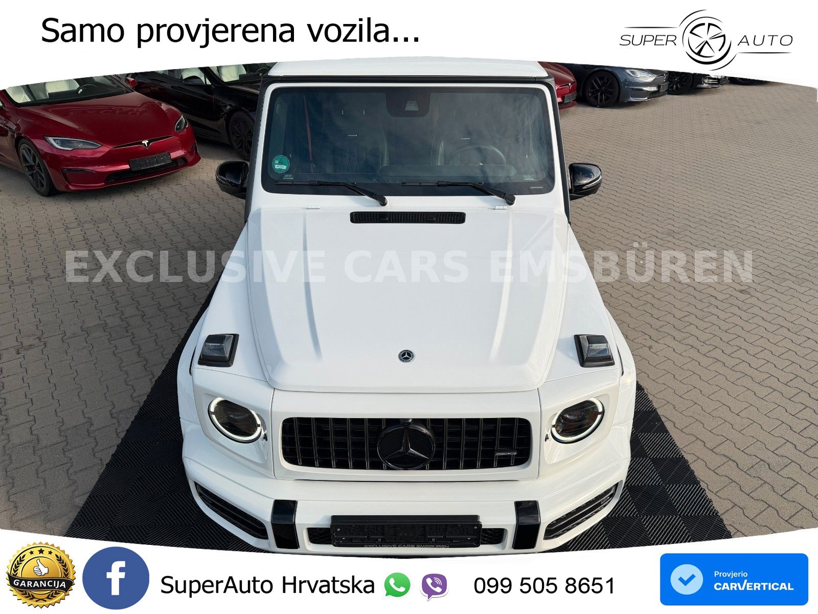 Mercedes AMG G 63 Long V8 (585 KS) 4MATIC 9G-TRONIC AMG SPEEDSHIFT TCT Manufaktur ZRAČNI+ACC+4xGR SJED+360