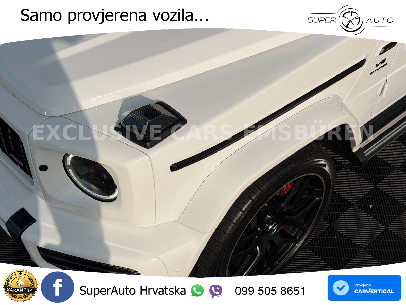 Mercedes AMG G 63 Long V8 (585 KS) 4MATIC 9G-TRONIC AMG SPEEDSHIFT TCT Manufaktur ZRAČNI+ACC+4xGR SJED+360
