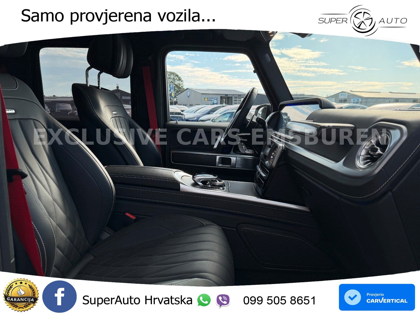 Mercedes AMG G 63 Long V8 (585 KS) 4MATIC 9G-TRONIC AMG SPEEDSHIFT TCT Manufaktur ZRAČNI+ACC+4xGR SJED+360