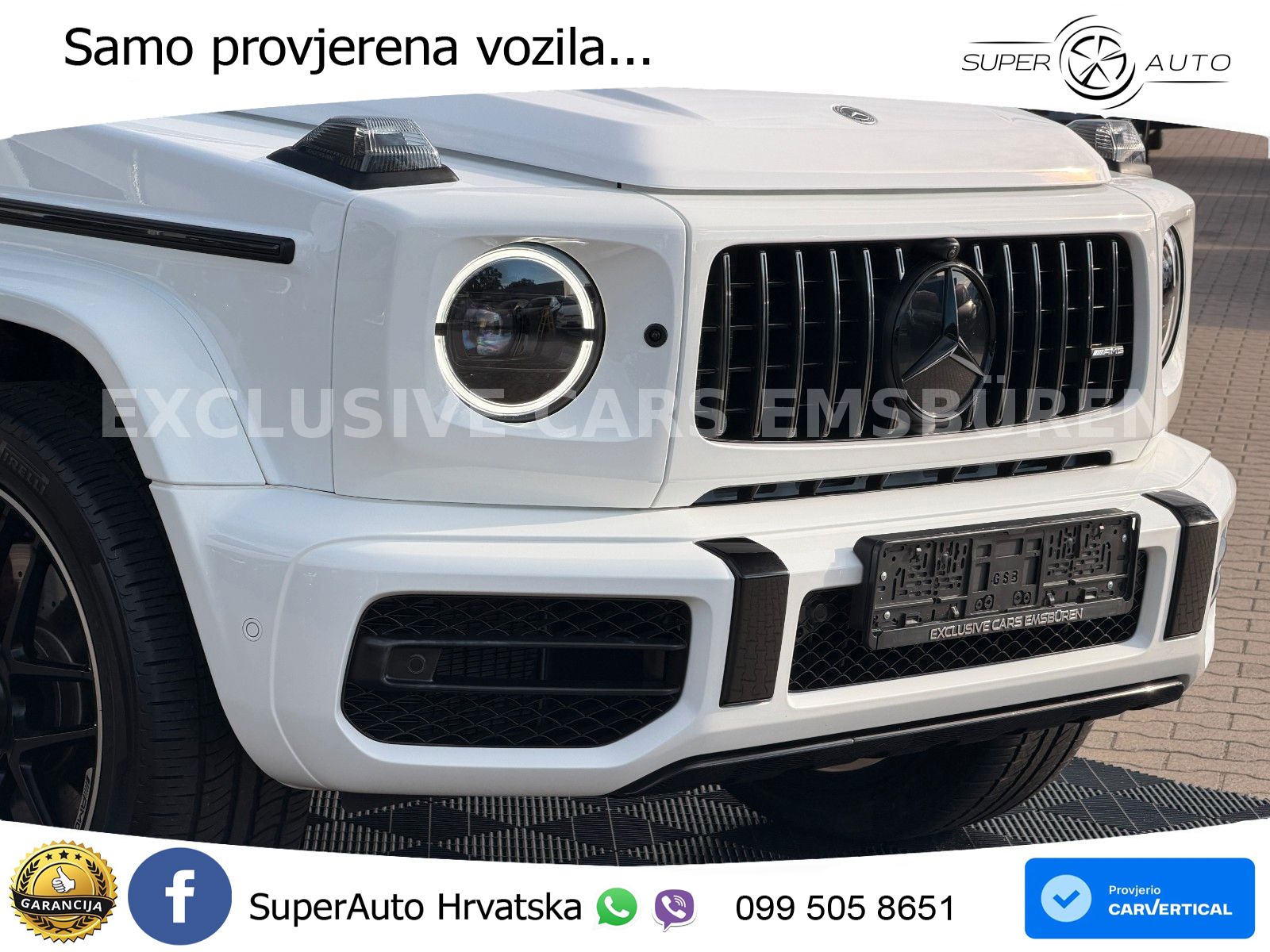 Mercedes AMG G 63 Long V8 (585 KS) 4MATIC 9G-TRONIC AMG SPEEDSHIFT TCT Manufaktur ZRAČNI+ACC+4xGR SJED+360