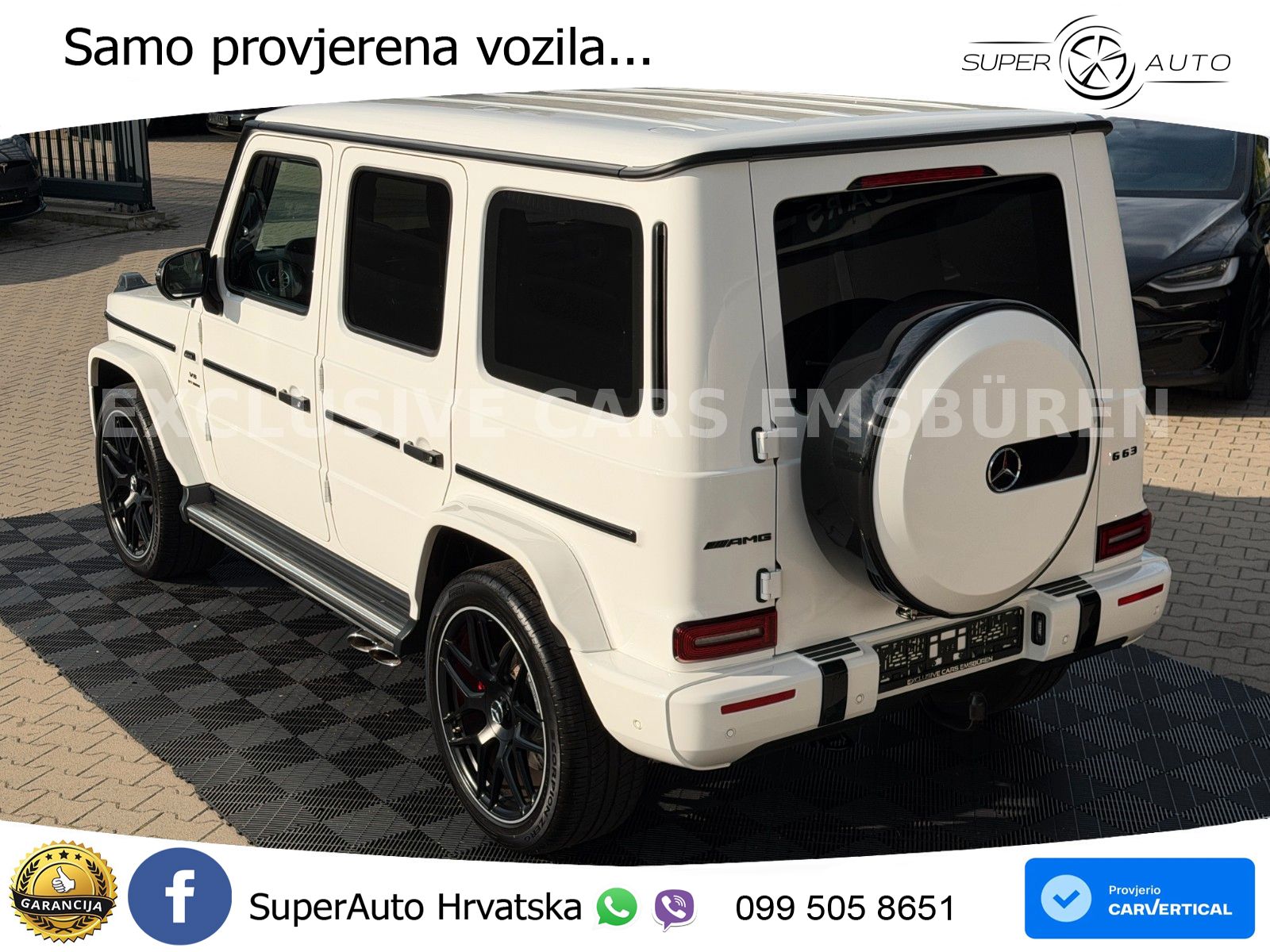 Mercedes AMG G 63 Long V8 (585 KS) 4MATIC 9G-TRONIC AMG SPEEDSHIFT TCT Manufaktur ZRAČNI+ACC+4xGR SJED+360