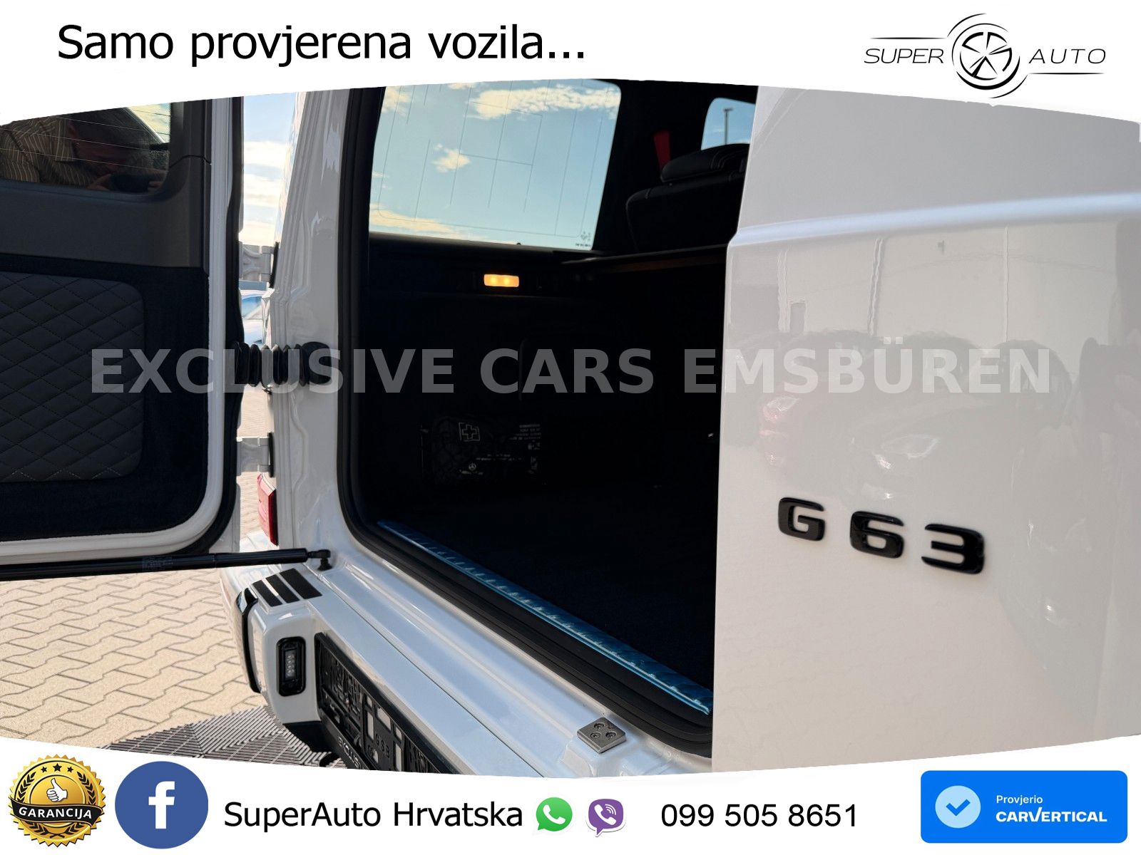 Mercedes AMG G 63 Long V8 (585 KS) 4MATIC 9G-TRONIC AMG SPEEDSHIFT TCT Manufaktur ZRAČNI+ACC+4xGR SJED+360
