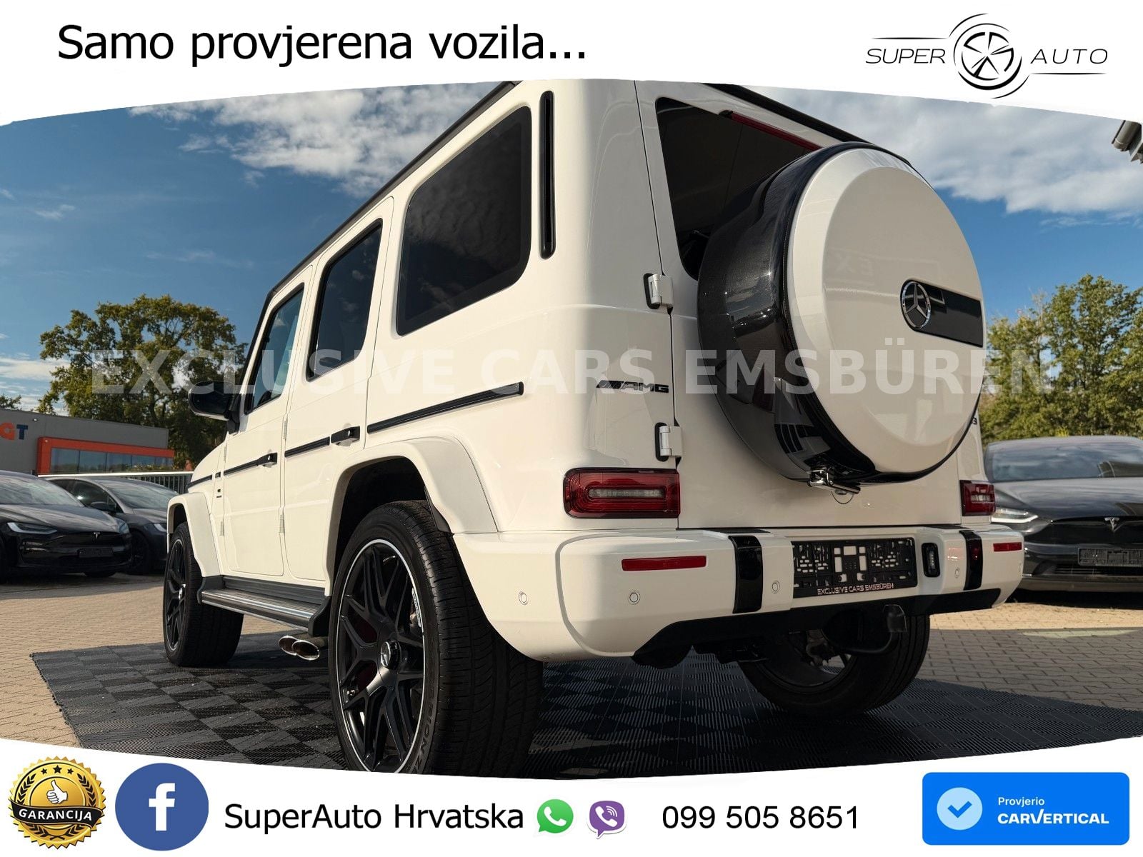 Mercedes AMG G 63 Long V8 (585 KS) 4MATIC 9G-TRONIC AMG SPEEDSHIFT TCT Manufaktur ZRAČNI+ACC+4xGR SJED+360