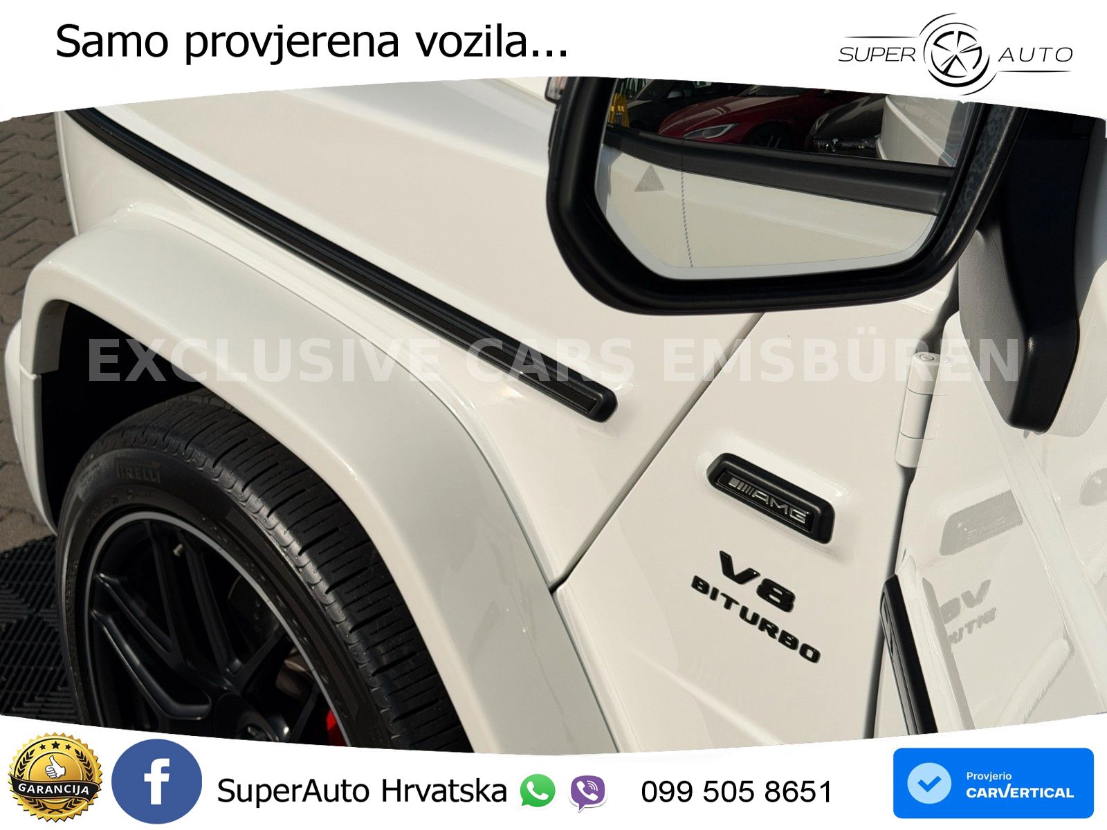 Mercedes AMG G 63 Long V8 (585 KS) 4MATIC 9G-TRONIC AMG SPEEDSHIFT TCT Manufaktur ZRAČNI+ACC+4xGR SJED+360