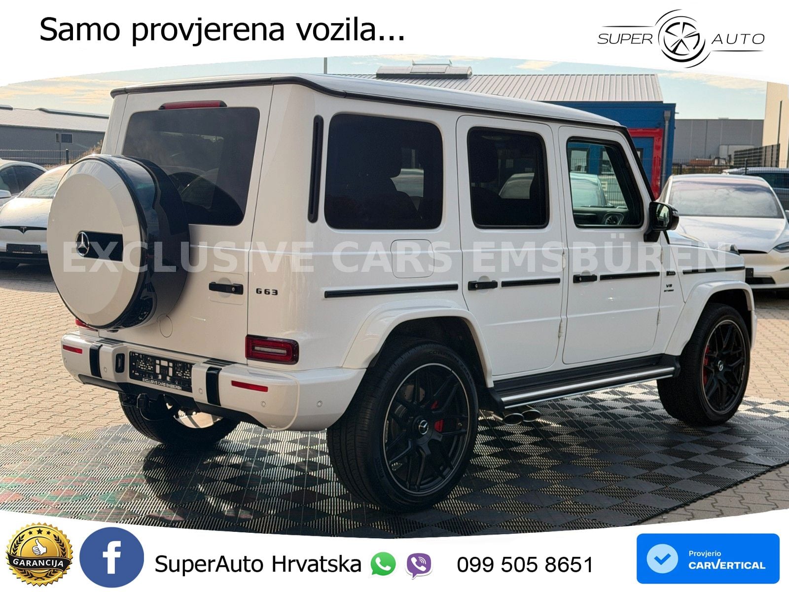 Mercedes AMG G 63 Long V8 (585 KS) 4MATIC 9G-TRONIC AMG SPEEDSHIFT TCT Manufaktur ZRAČNI+ACC+4xGR SJED+360