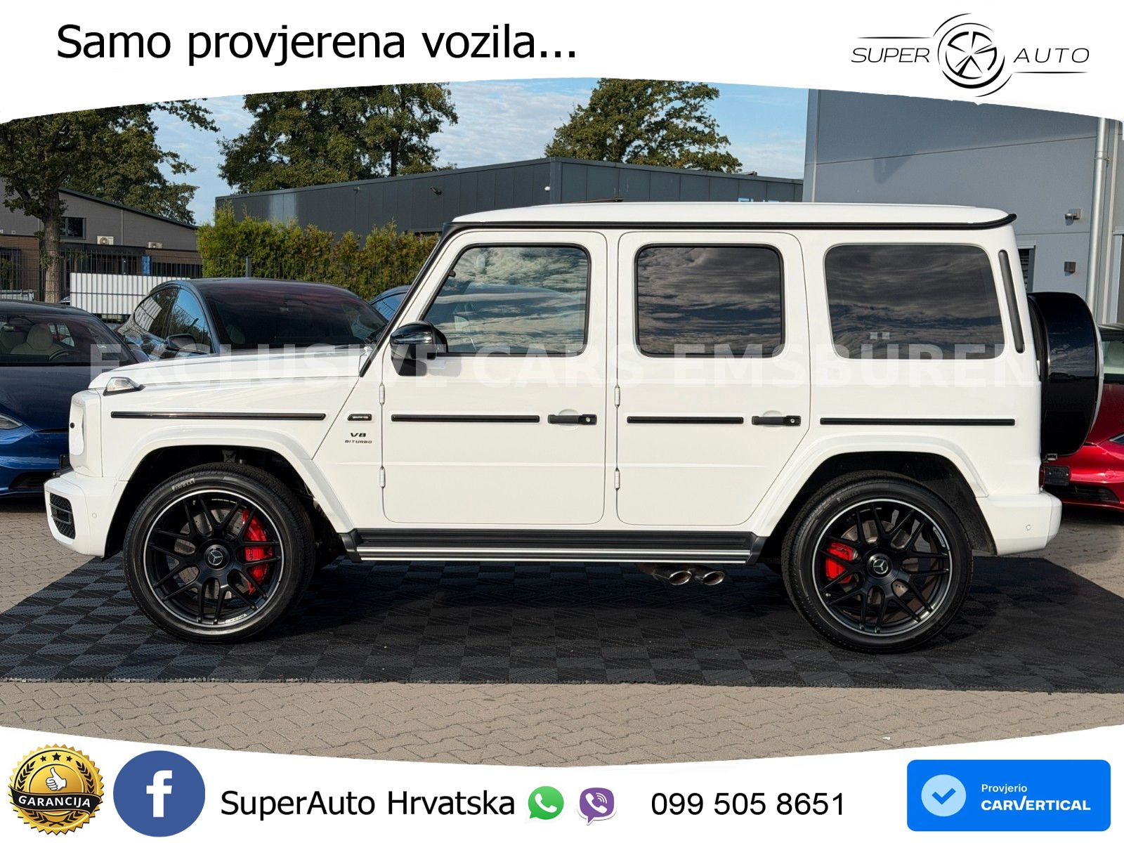 Mercedes AMG G 63 Long V8 (585 KS) 4MATIC 9G-TRONIC AMG SPEEDSHIFT TCT Manufaktur ZRAČNI+ACC+4xGR SJED+360