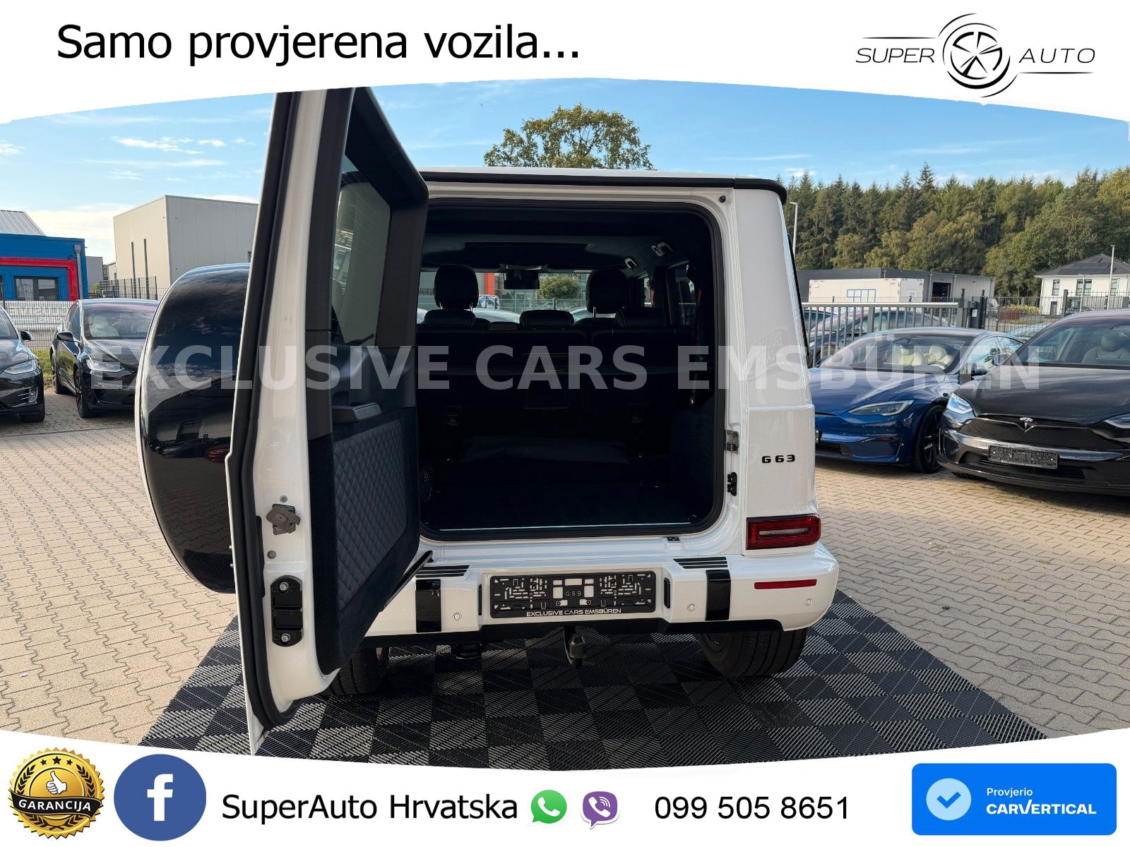 Mercedes AMG G 63 Long V8 (585 KS) 4MATIC 9G-TRONIC AMG SPEEDSHIFT TCT Manufaktur ZRAČNI+ACC+4xGR SJED+360