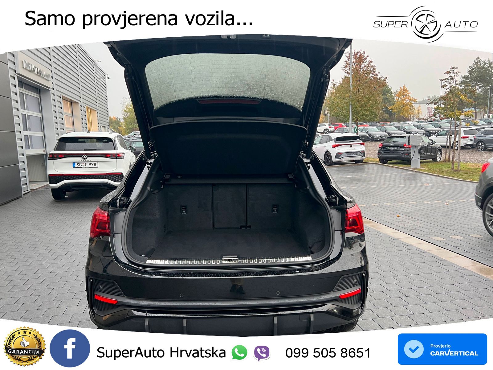 Audi Q3 Sportback 40 TFSI (190 KS) quattro S tronic S line LED+GR SJED+ACC