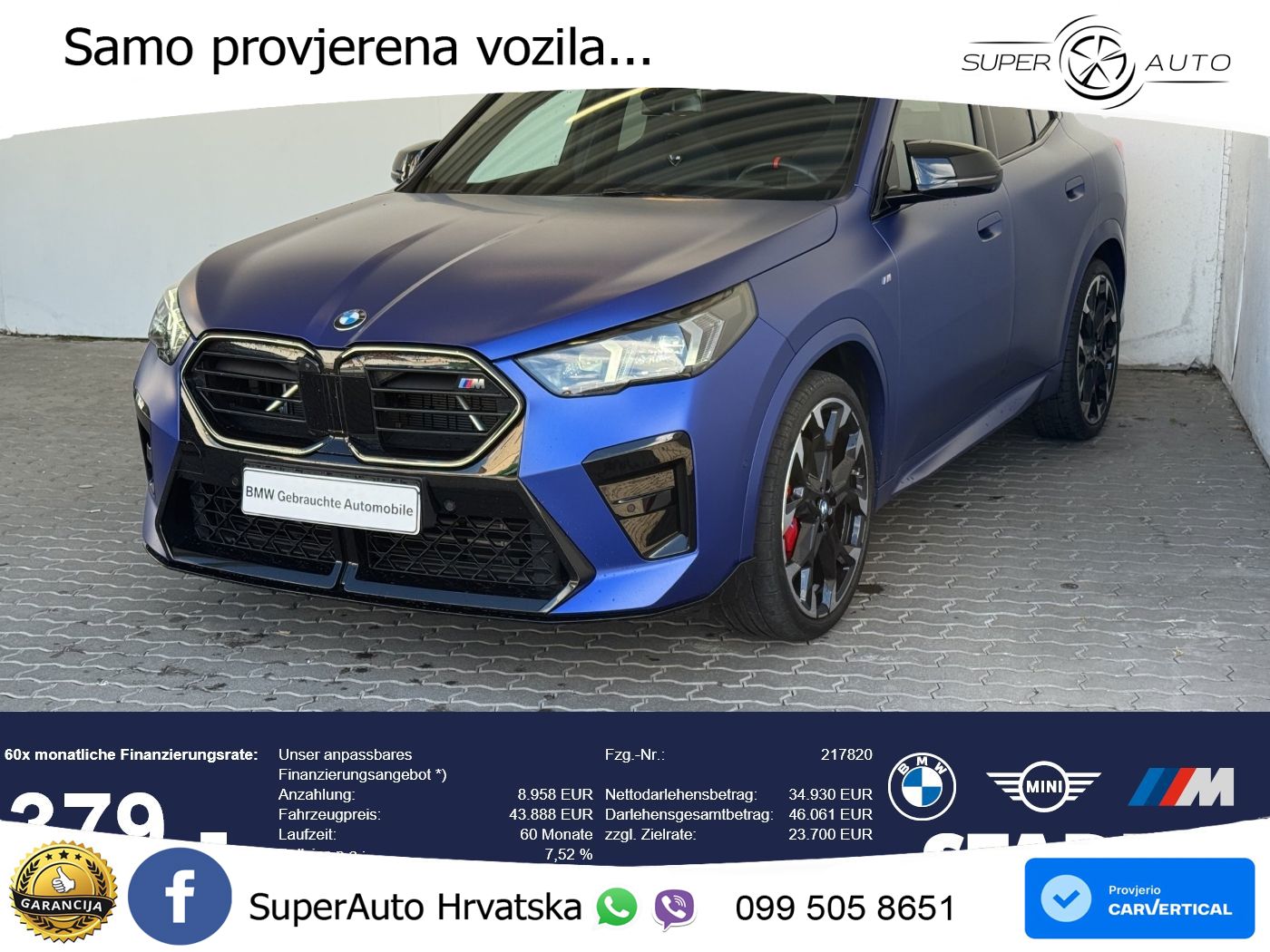 BMW X2 M35i xDrive Steptronic LED+GR SJED+ACC