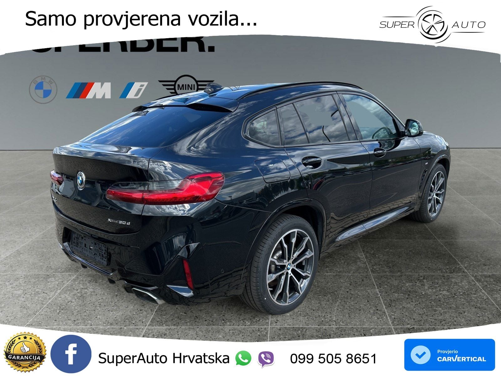 BMW X4 30d (286 KS) xDrive Steptronic M Sport LED+GR SJED+ACC