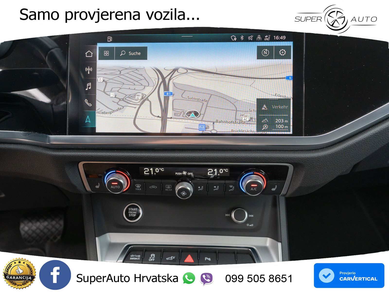 Audi Q3 45 TFSIe (245 KS) S tronic LED+GR SJED+ACC