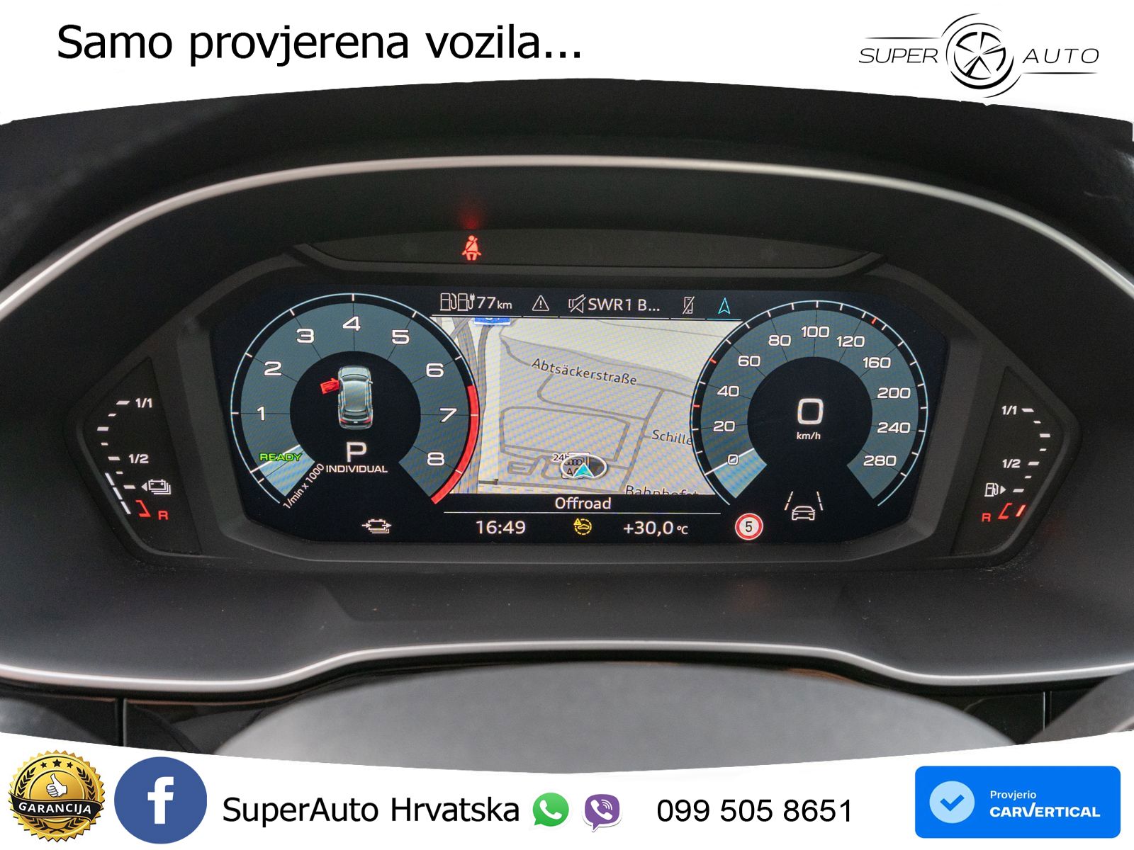 Audi Q3 45 TFSIe (245 KS) S tronic LED+GR SJED+ACC