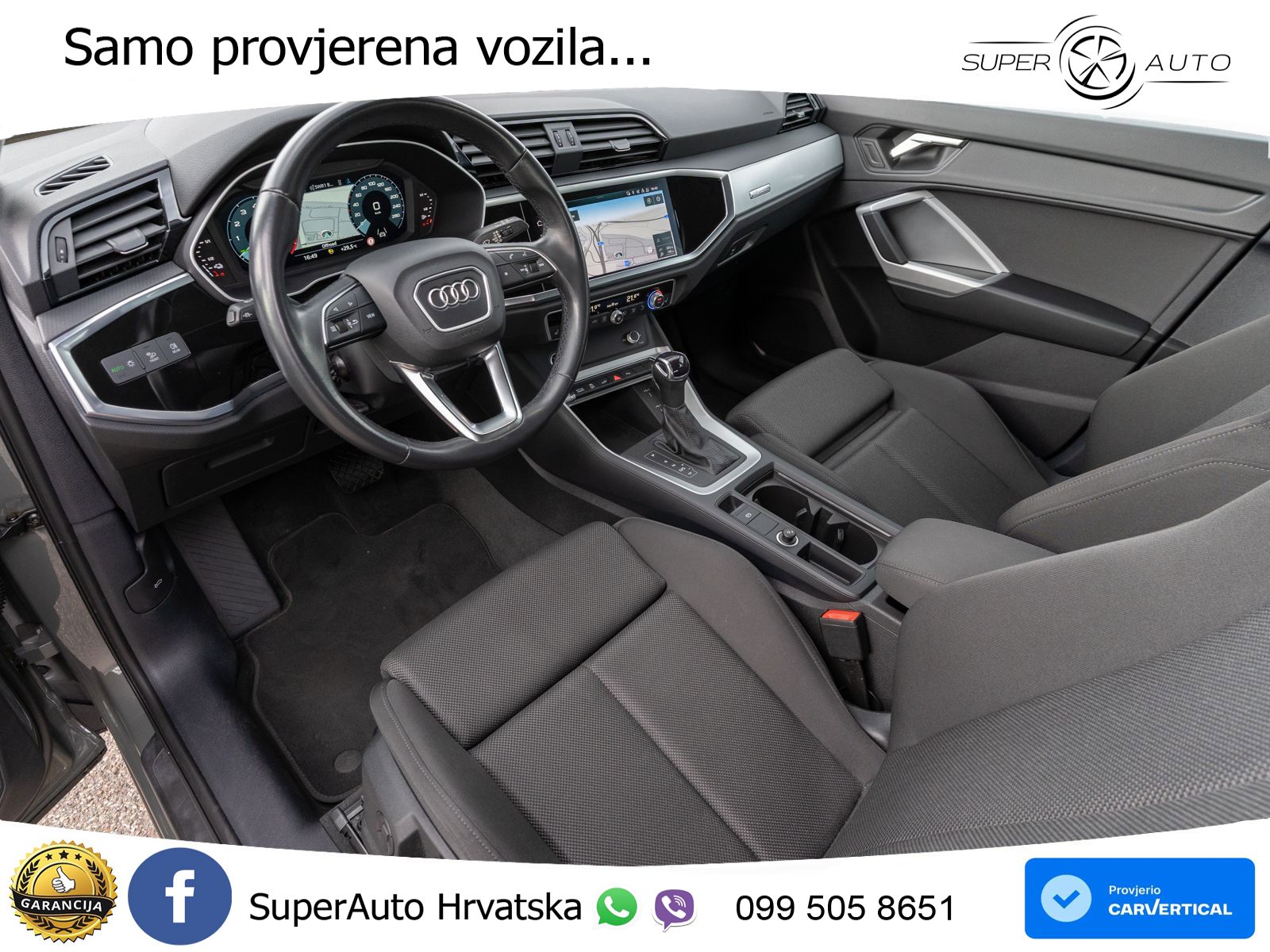 Audi Q3 45 TFSIe (245 KS) S tronic LED+GR SJED+ACC