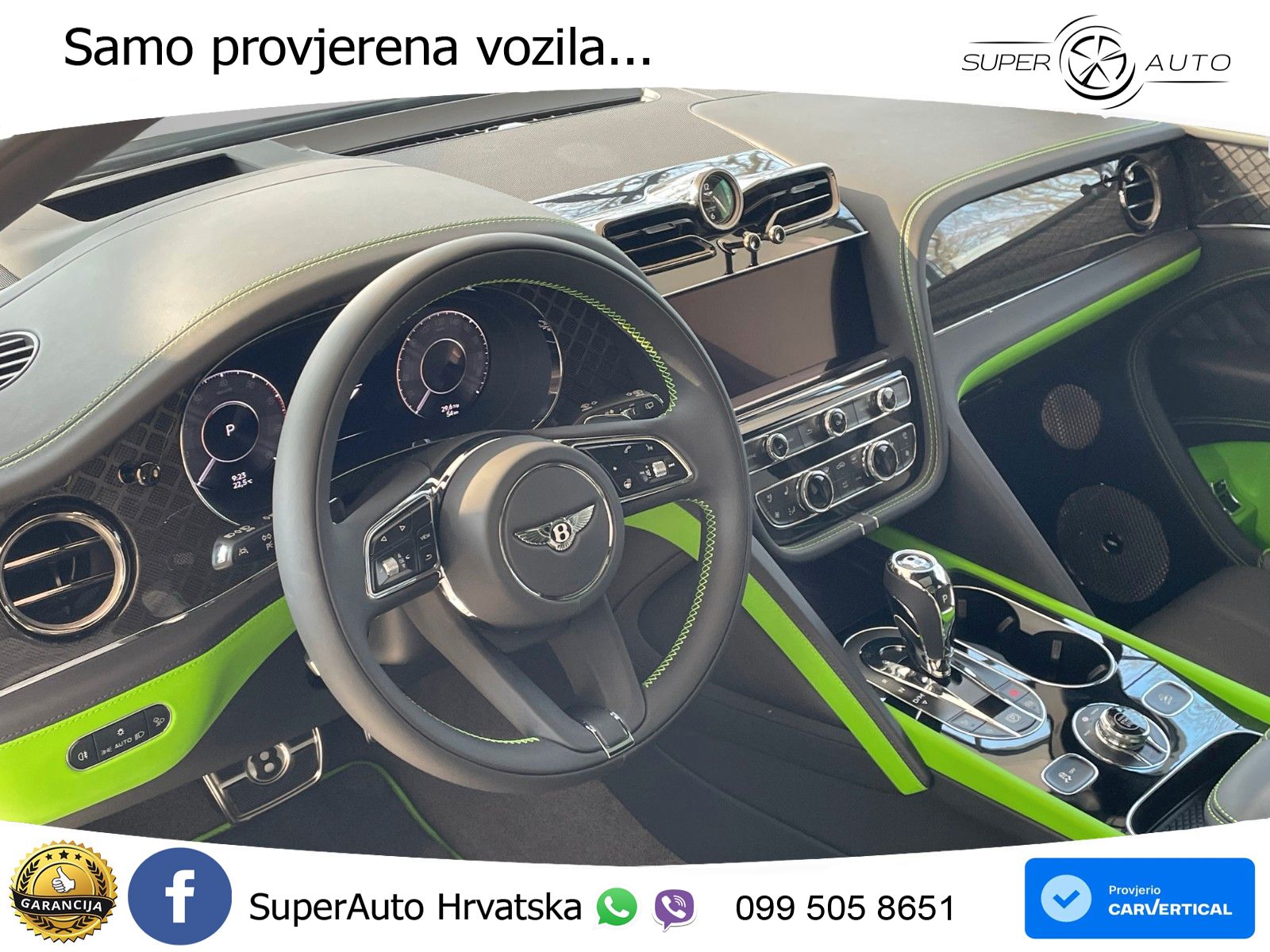 Bentley Bentayga EWB 4.0 V8 (550 KS) 4WD Automatic LED+GR SJED+ACC