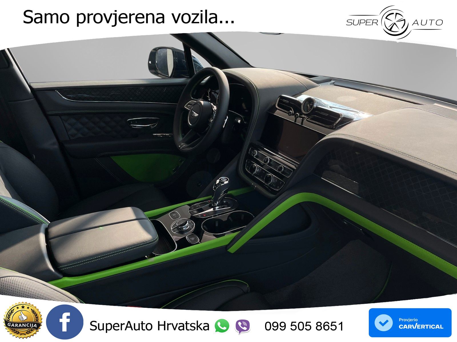 Bentley Bentayga EWB 4.0 V8 (550 KS) 4WD Automatic LED+GR SJED+ACC