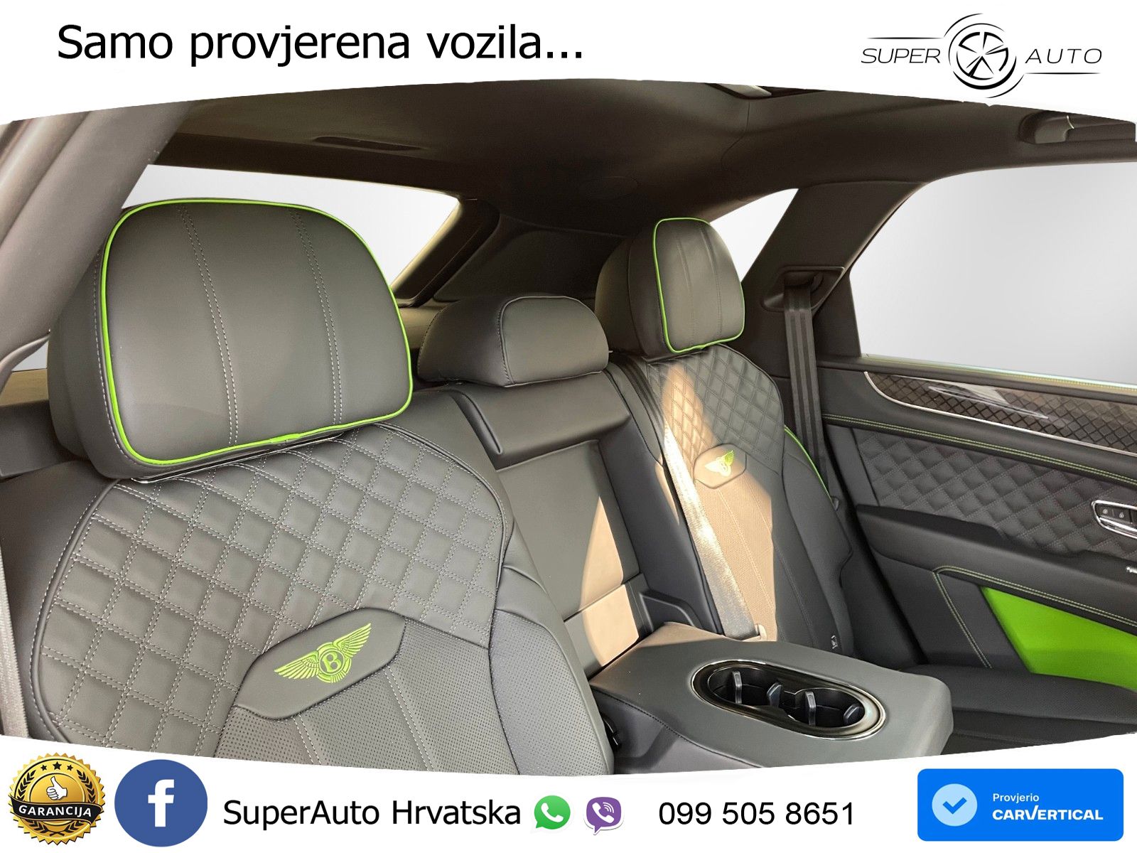 Bentley Bentayga EWB 4.0 V8 (550 KS) 4WD Automatic LED+GR SJED+ACC