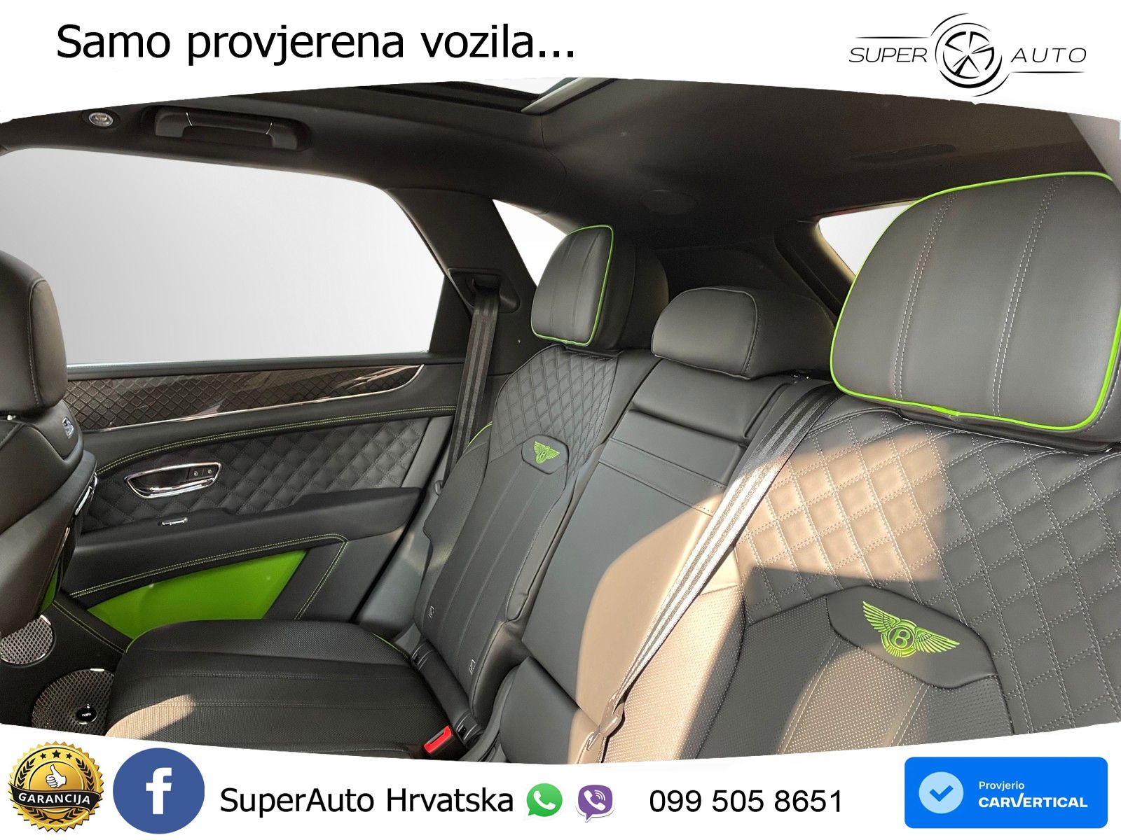 Bentley Bentayga EWB 4.0 V8 (550 KS) 4WD Automatic LED+GR SJED+ACC