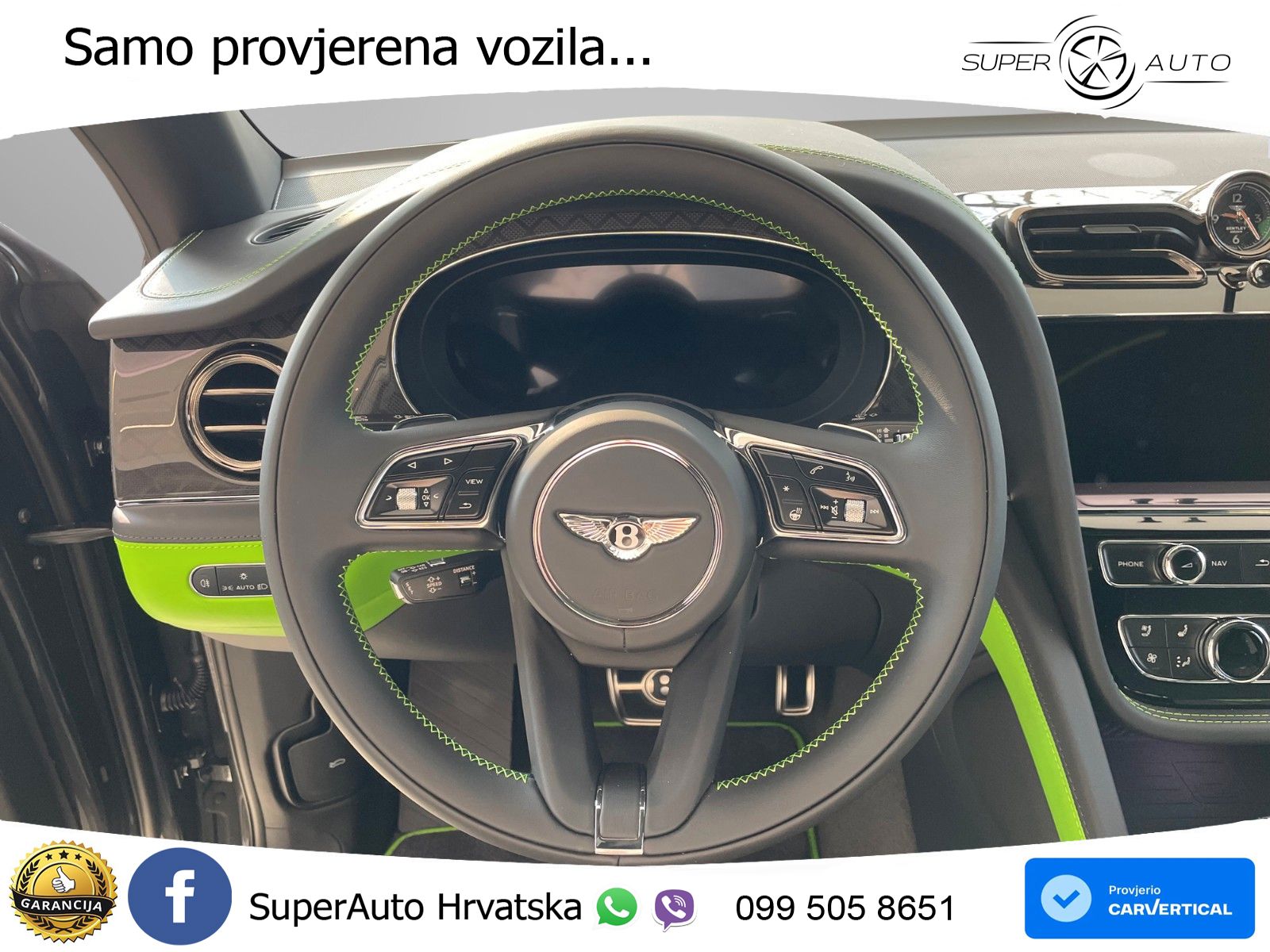 Bentley Bentayga EWB 4.0 V8 (550 KS) 4WD Automatic LED+GR SJED+ACC