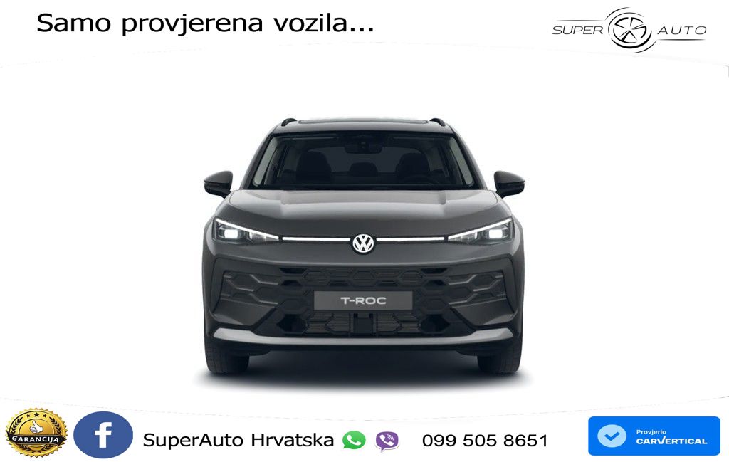 Volkswagen T-Roc 1.5 eTSI (116 KS)  DSG LED+GR SJED+ACC