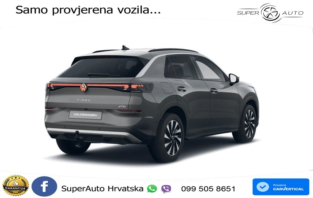Volkswagen T-Roc 1.5 eTSI (116 KS)  DSG LED+GR SJED+ACC