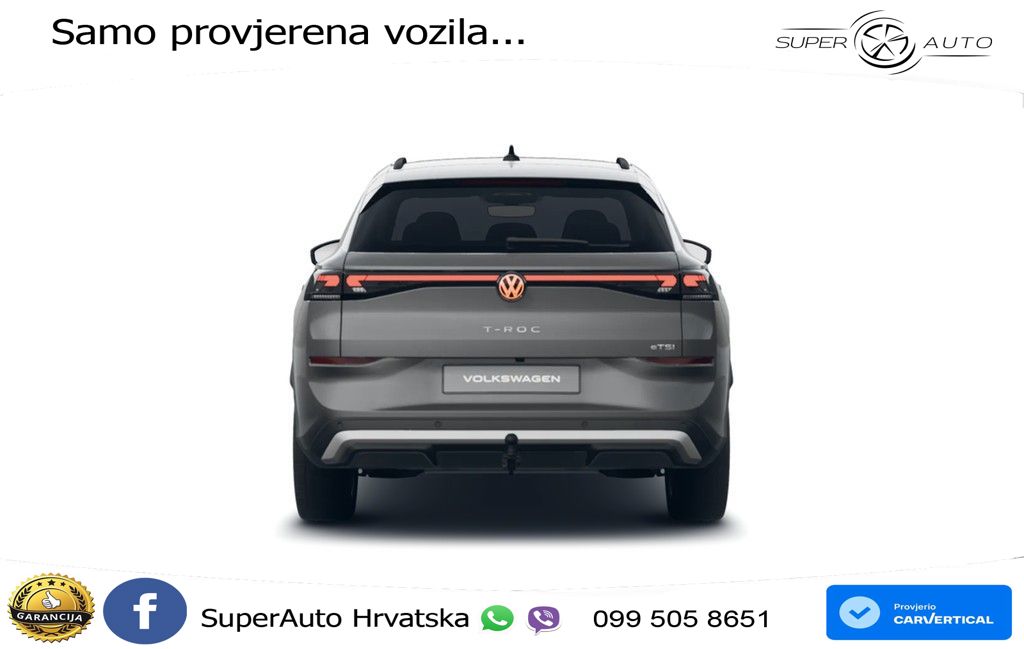 Volkswagen T-Roc 1.5 eTSI (116 KS)  DSG LED+GR SJED+ACC