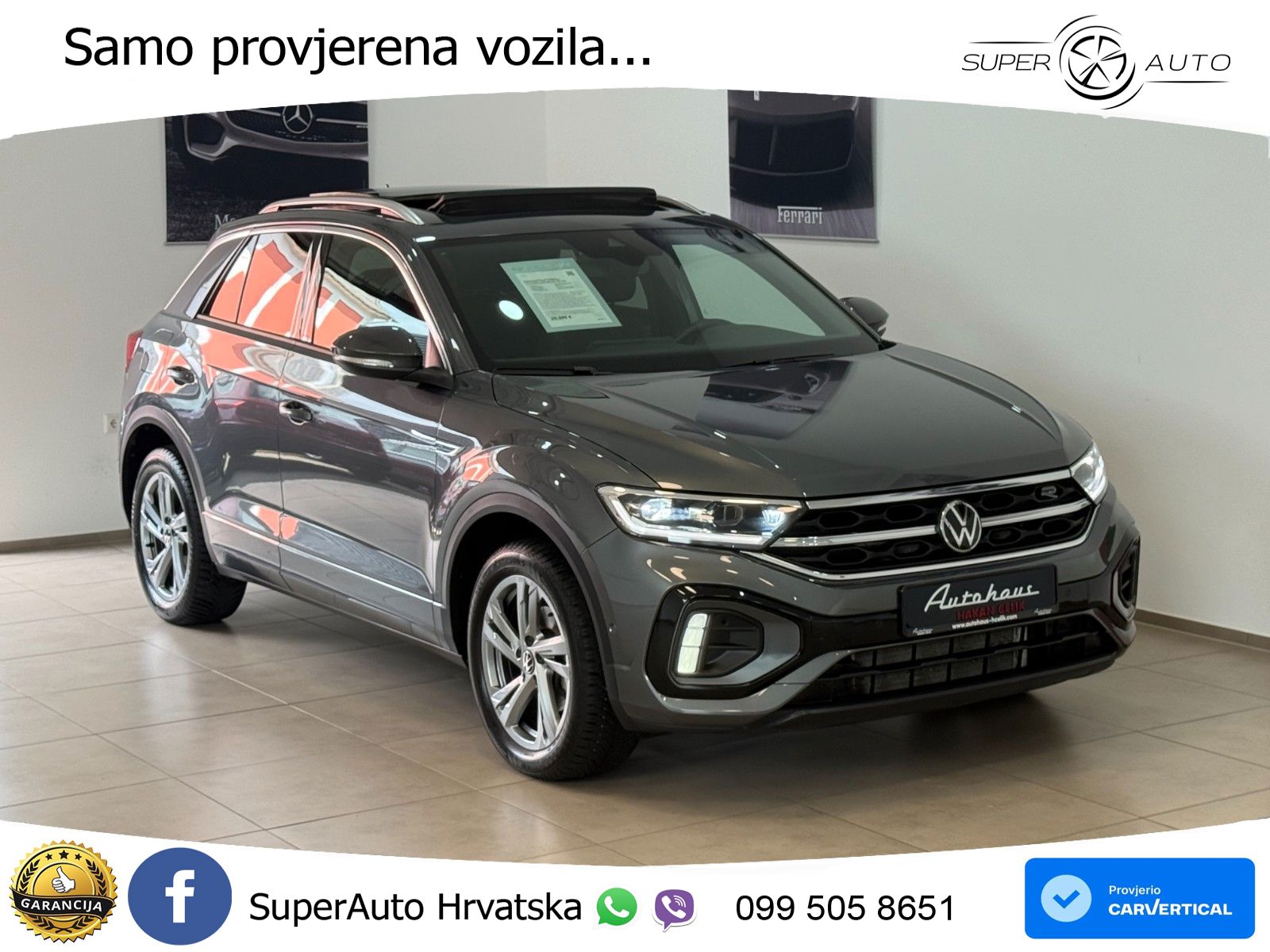 Volkswagen T-Roc I 1.5 TSI (150 KS) DSG LED+GR SJED+ACC