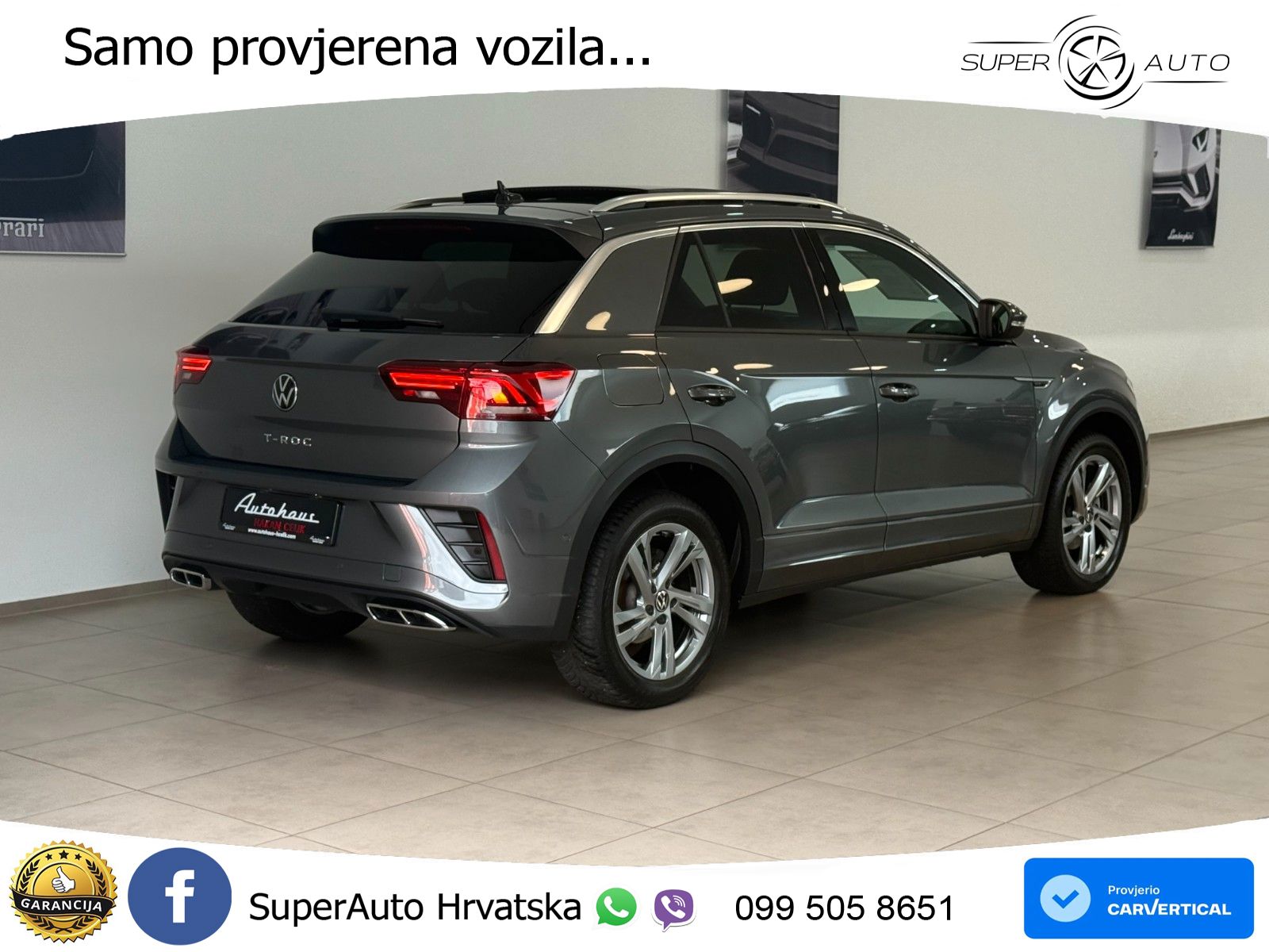 Volkswagen T-Roc I 1.5 TSI (150 KS) DSG LED+GR SJED+ACC