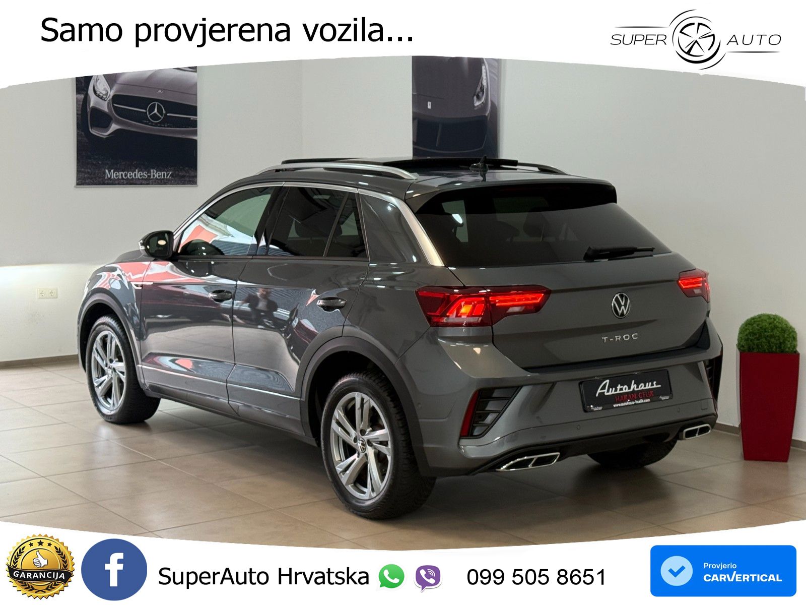 Volkswagen T-Roc I 1.5 TSI (150 KS) DSG LED+GR SJED+ACC