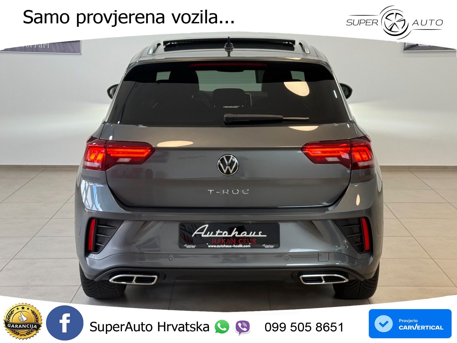 Volkswagen T-Roc I 1.5 TSI (150 KS) DSG LED+GR SJED+ACC