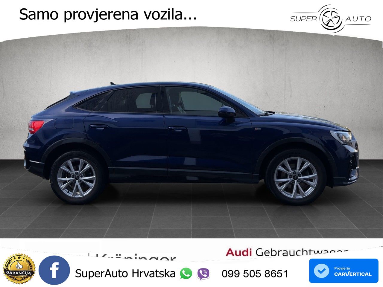 Audi Q3 II Sportback 35 TFSI (150 KS) S tronic S line