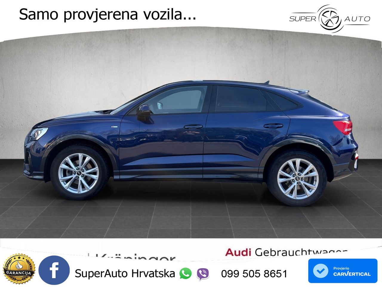 Audi Q3 II Sportback 35 TFSI (150 KS) S tronic S line