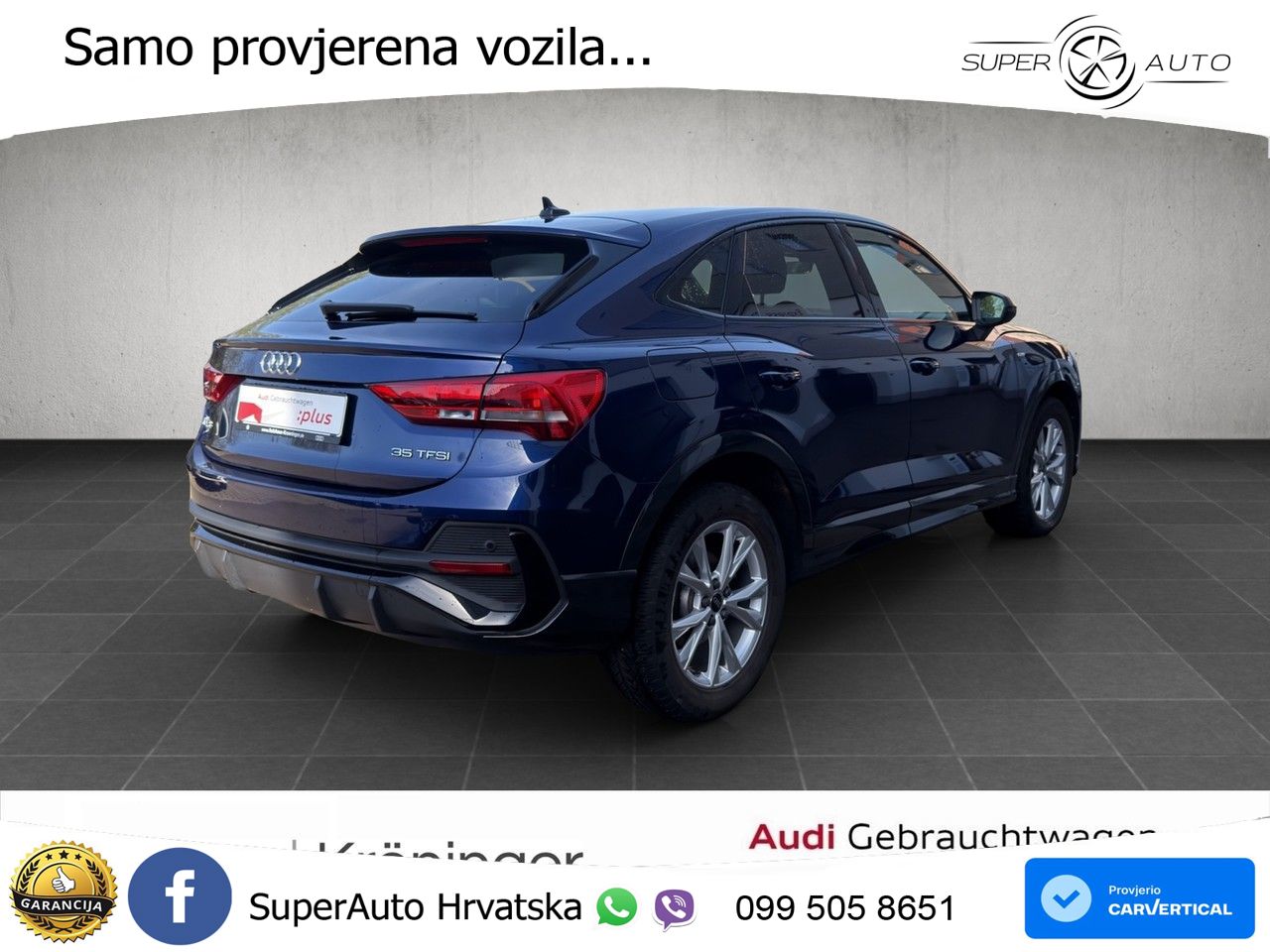 Audi Q3 II Sportback 35 TFSI (150 KS) S tronic S line