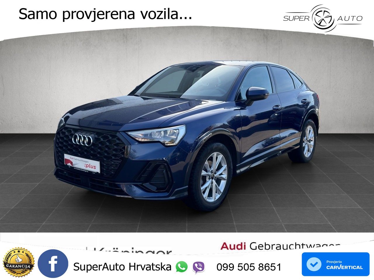 Audi Q3 II Sportback 35 TFSI (150 KS) S tronic S line