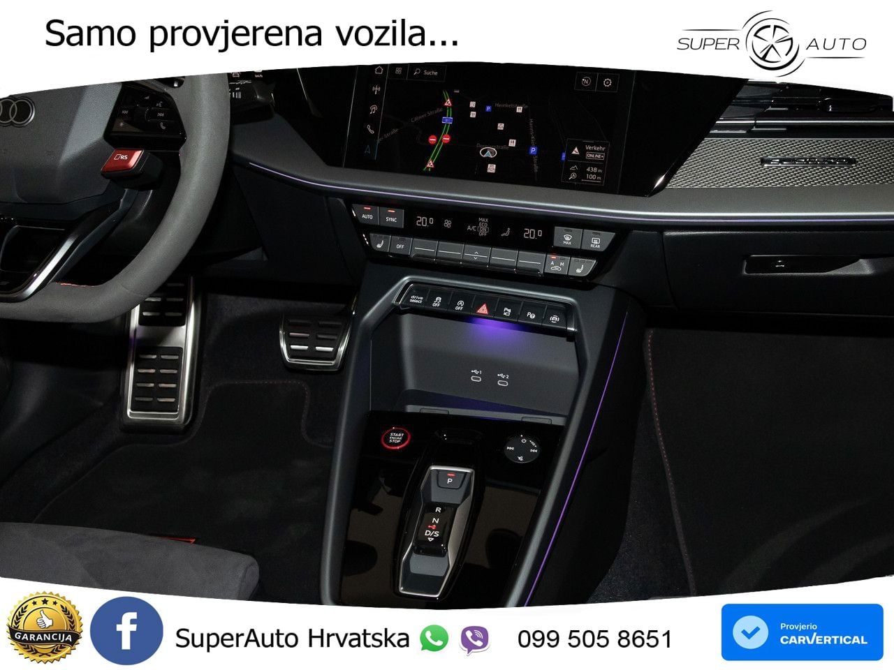 Audi RS3 Sedan 2.5 TFSI (400 KS) quattro S tronic LED+GR SJED+ACC