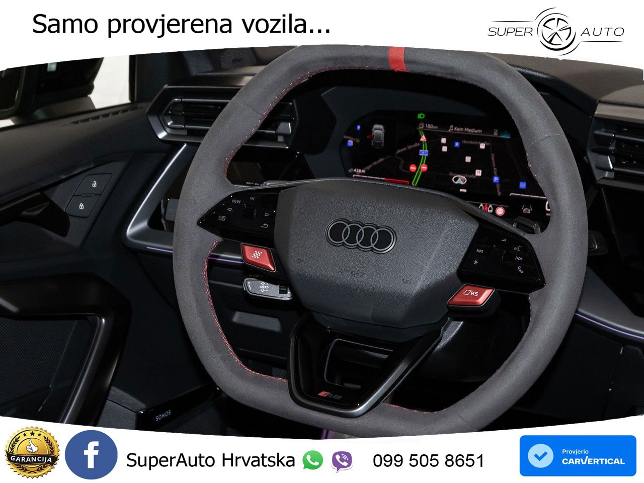Audi RS3 Sedan 2.5 TFSI (400 KS) quattro S tronic LED+GR SJED+ACC