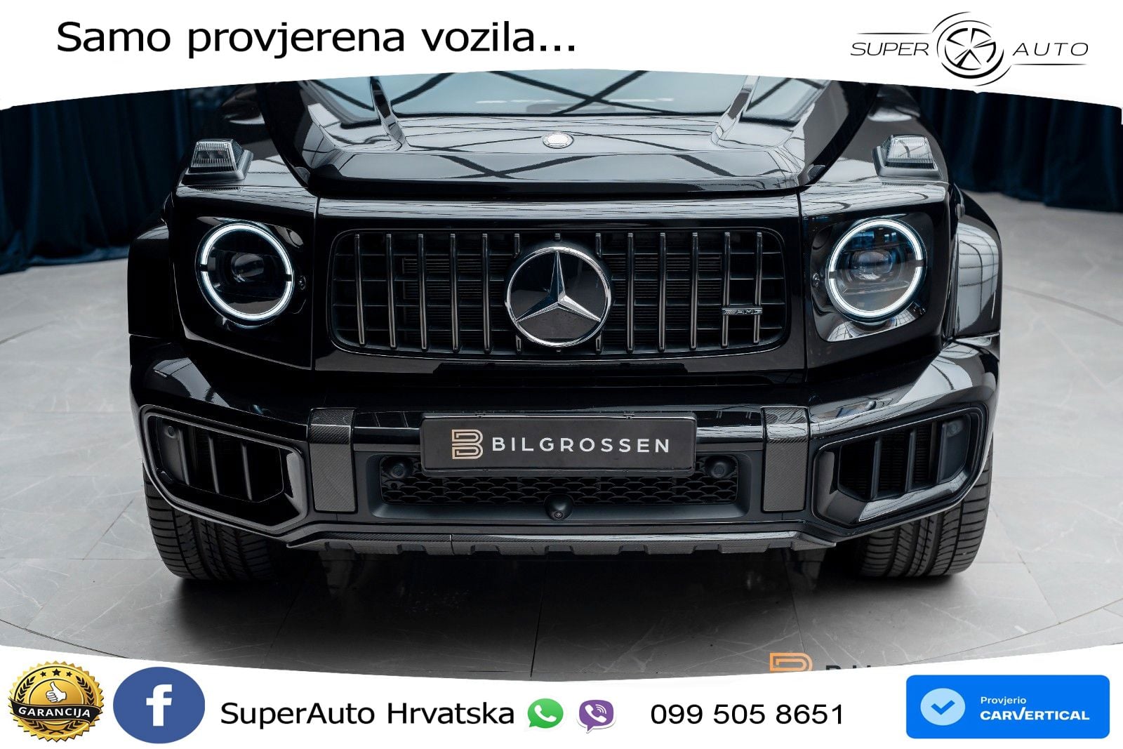 Mercedes AMG G 63 Long V8 (585 KS) 4MATIC 9G-TRONIC AMG SPEEDSHIFT TCT Superior LED+GR SJED+ACC