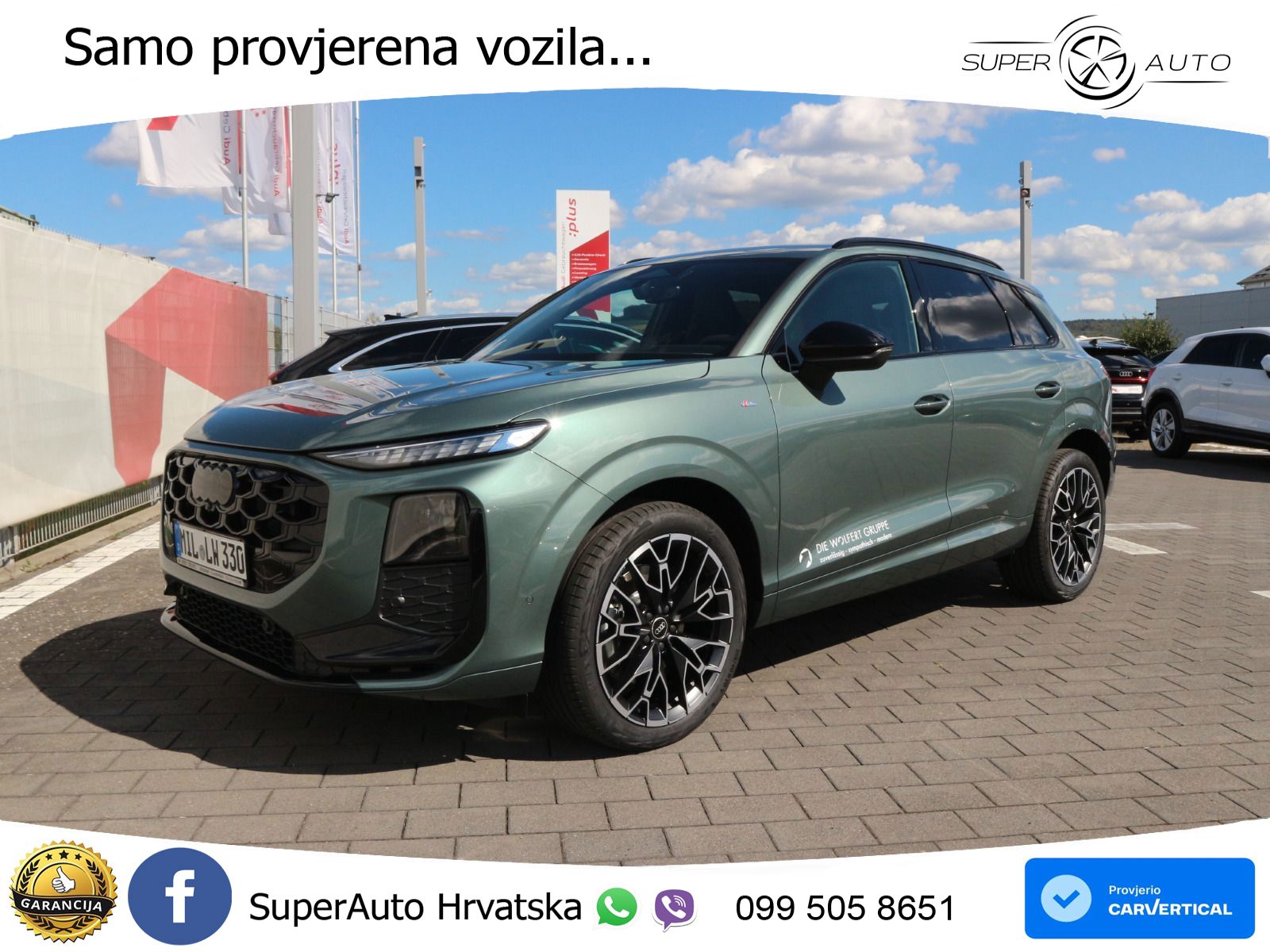 Audi Q3 2.0 TFSI (204 KS) quattro S tronic S line LED+GR SJED+ACC