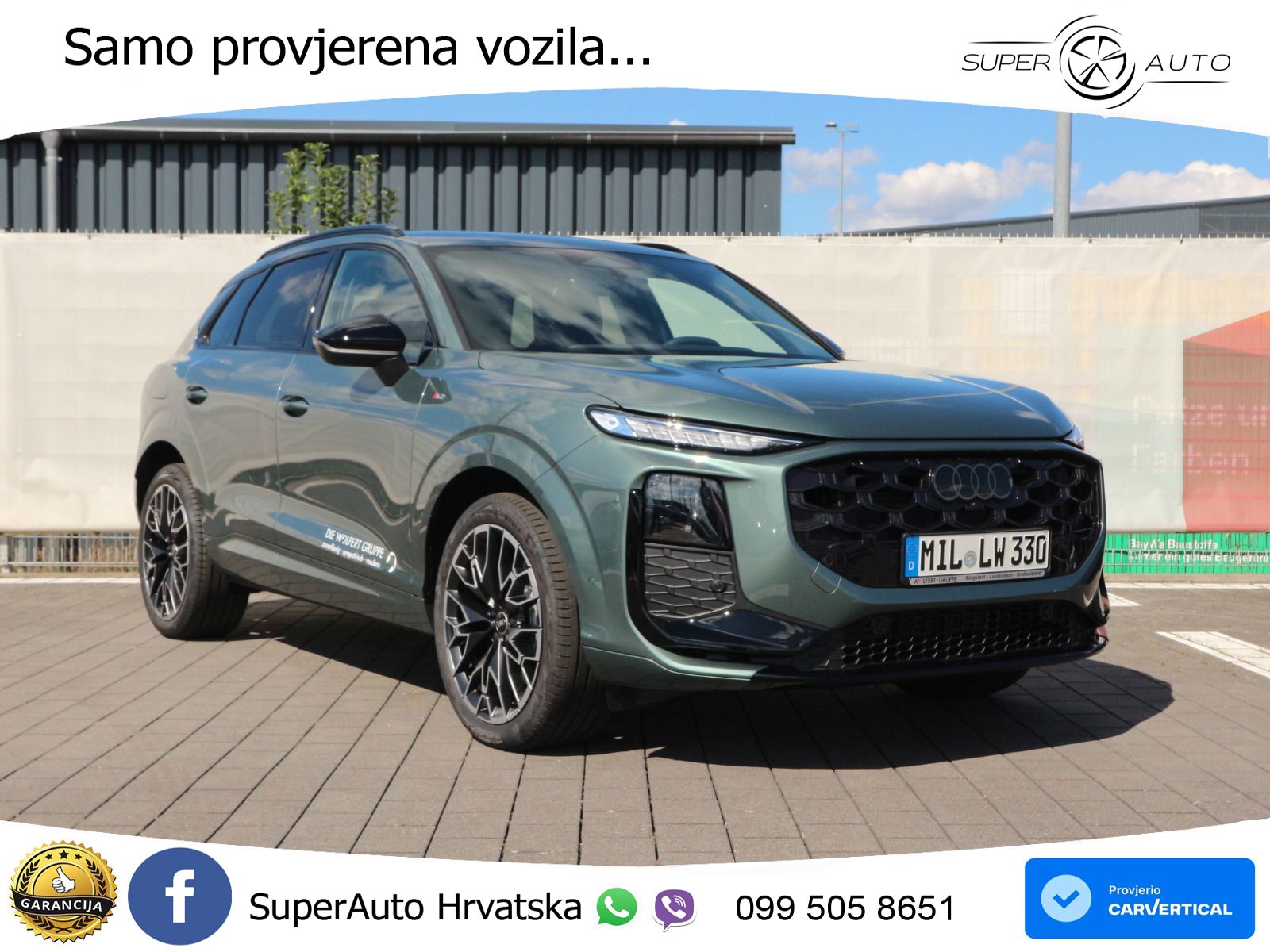 Audi Q3 2.0 TFSI (204 KS) quattro S tronic S line LED+GR SJED+ACC
