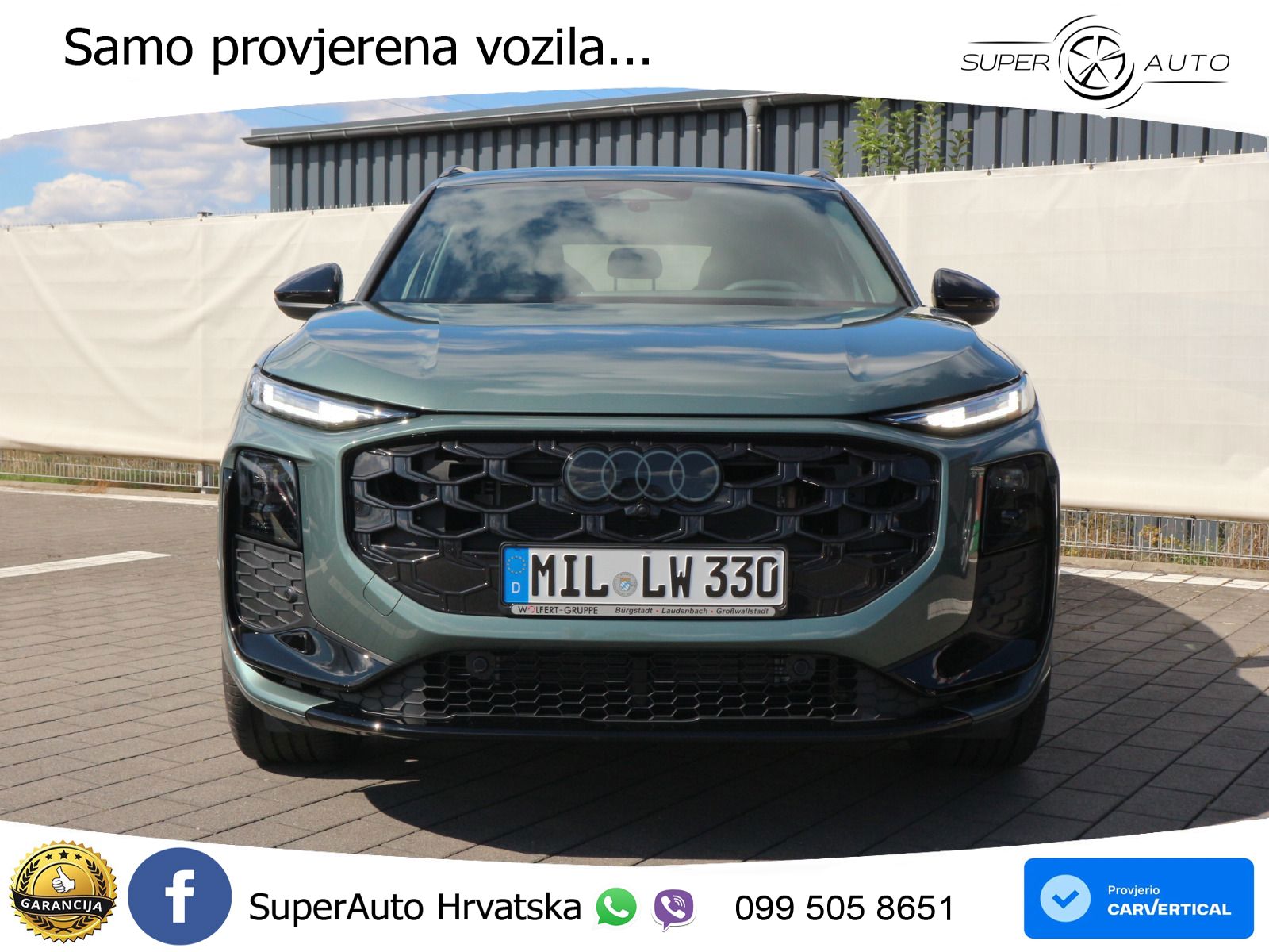 Audi Q3 2.0 TFSI (204 KS) quattro S tronic S line LED+GR SJED+ACC