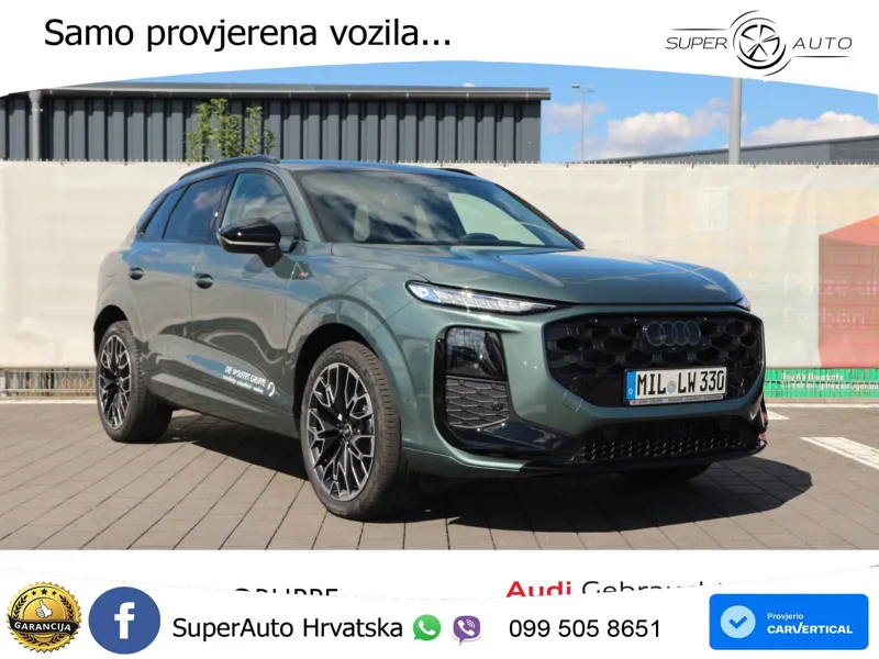 Audi Q3 2.0 TFSI (204 KS) quattro S tronic S line LED+GR SJED+ACC