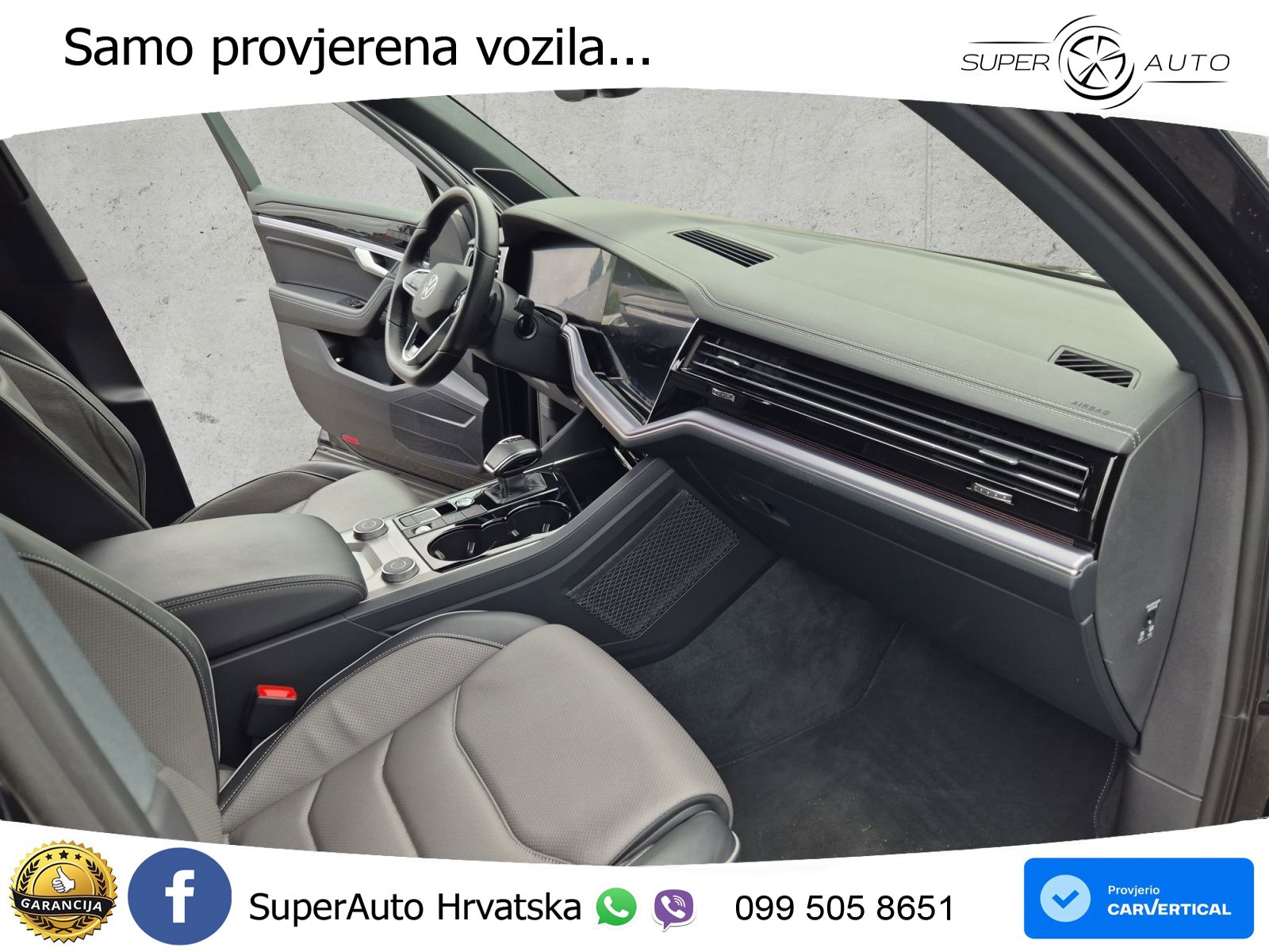 Volkswagen Touareg 3.0 V6 TDI (286 KS) 4MOTION Tiptronic R-Line ZRAČNI+ACC+GR SJED+KAM