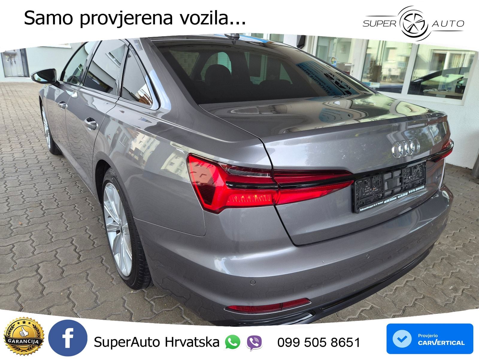 Audi A6 50 TDI V6 (286 KS) quattro tiptronic S line LED+GR SJED+ACC