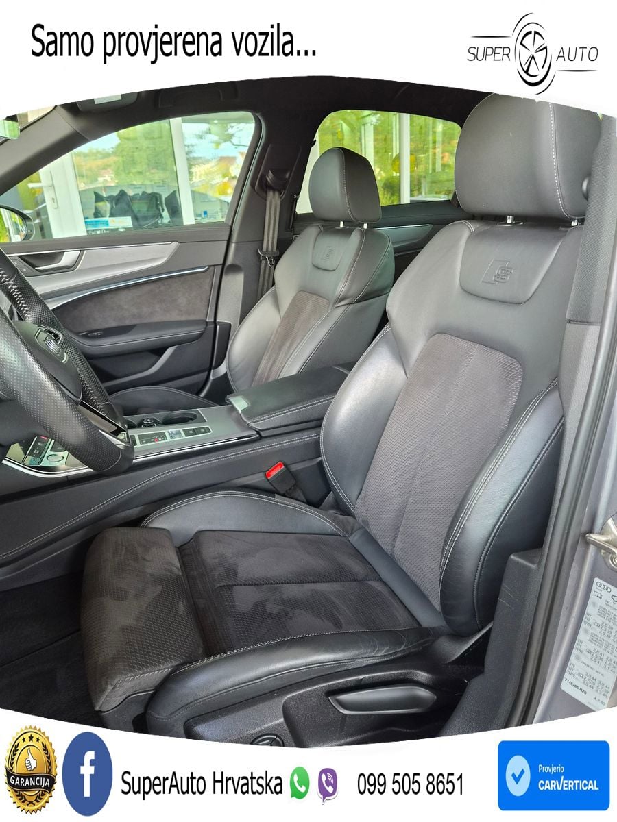 Audi A6 50 TDI V6 (286 KS) quattro tiptronic S line LED+GR SJED+ACC