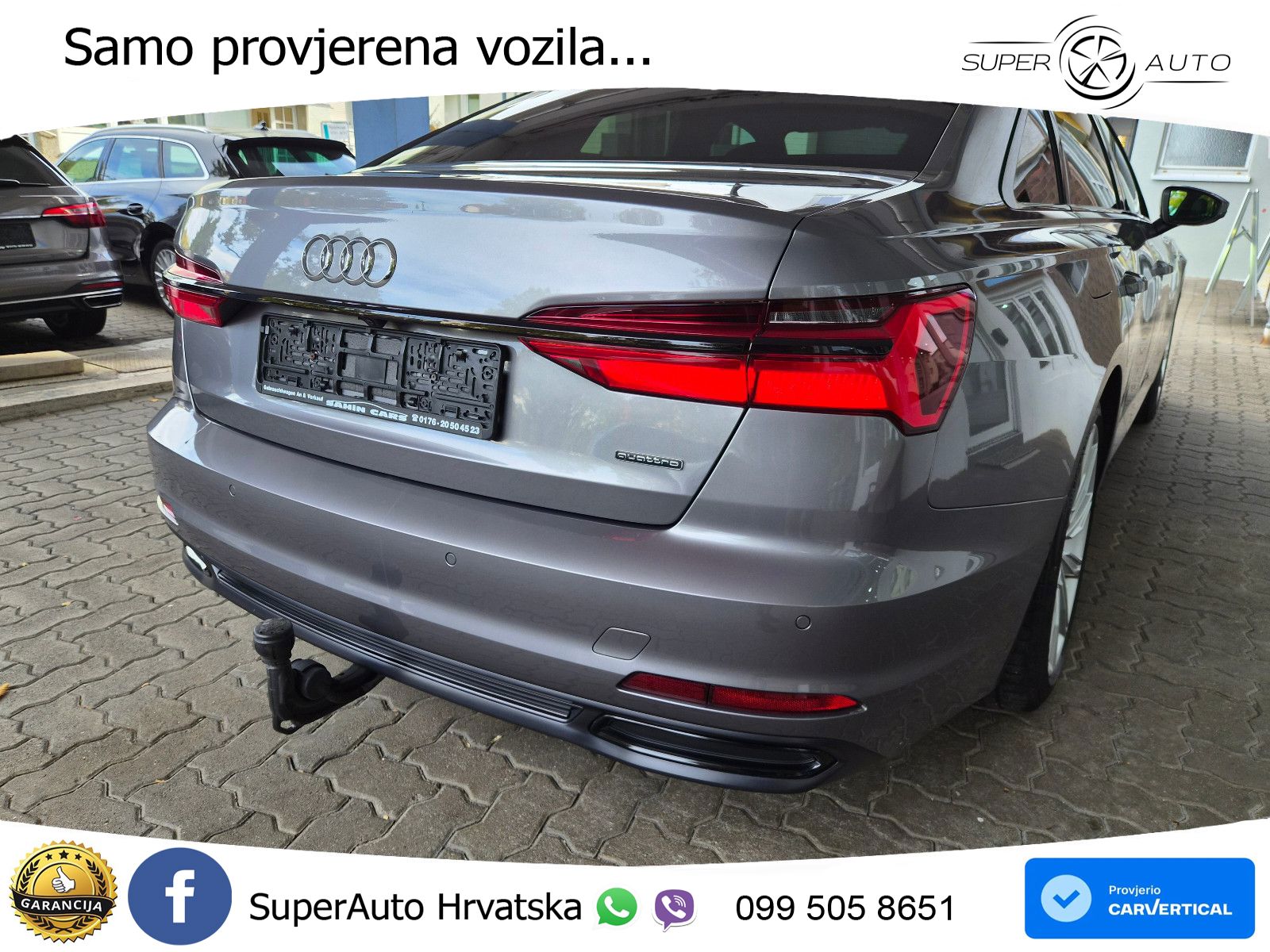 Audi A6 50 TDI V6 (286 KS) quattro tiptronic S line LED+GR SJED+ACC