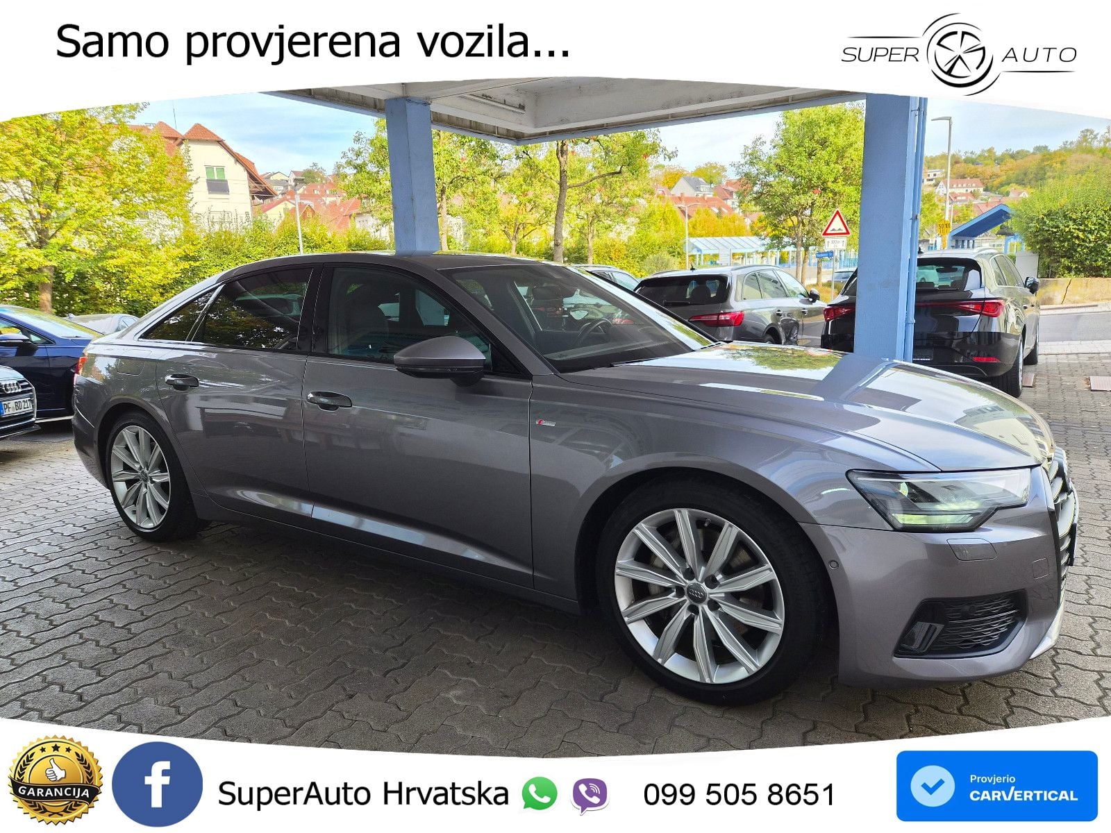 Audi A6 50 TDI V6 (286 KS) quattro tiptronic S line LED+GR SJED+ACC