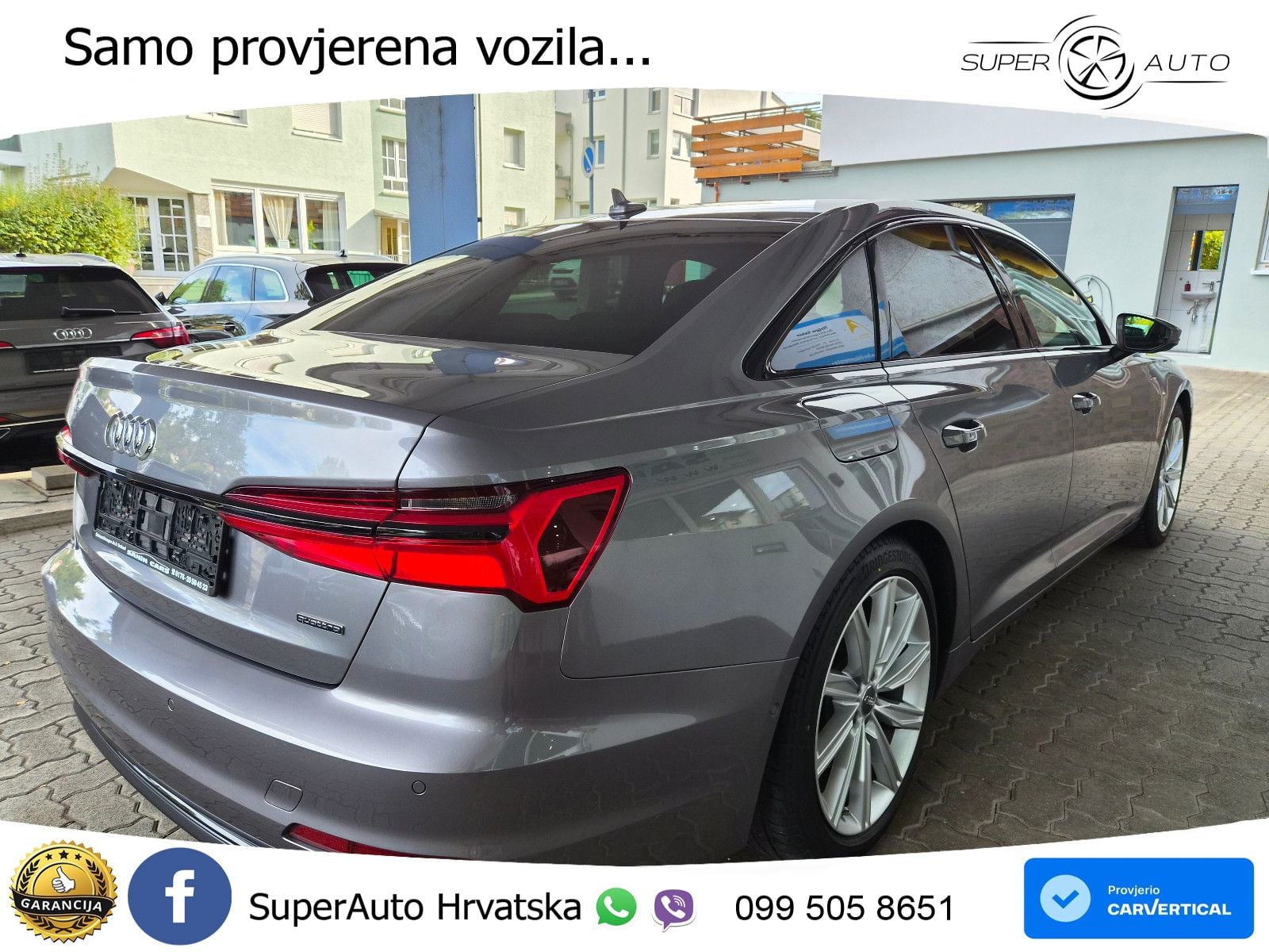 Audi A6 50 TDI V6 (286 KS) quattro tiptronic S line LED+GR SJED+ACC