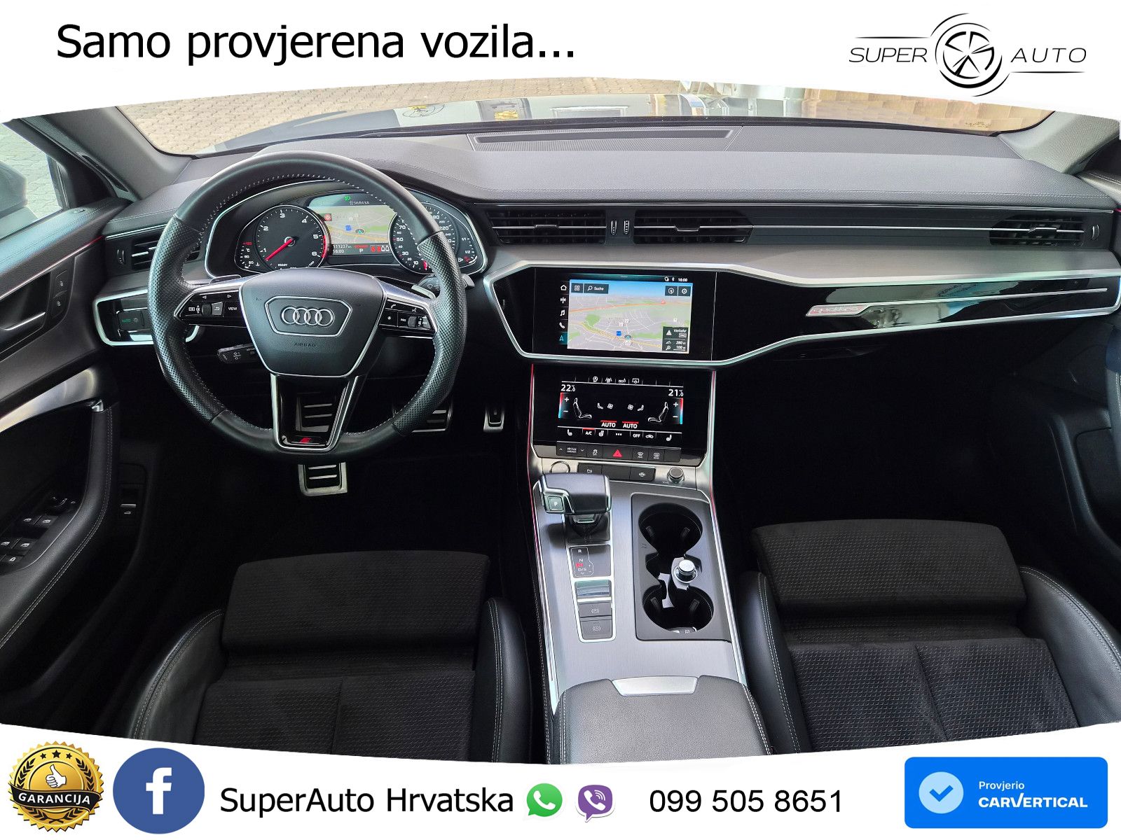 Audi A6 50 TDI V6 (286 KS) quattro tiptronic S line LED+GR SJED+ACC