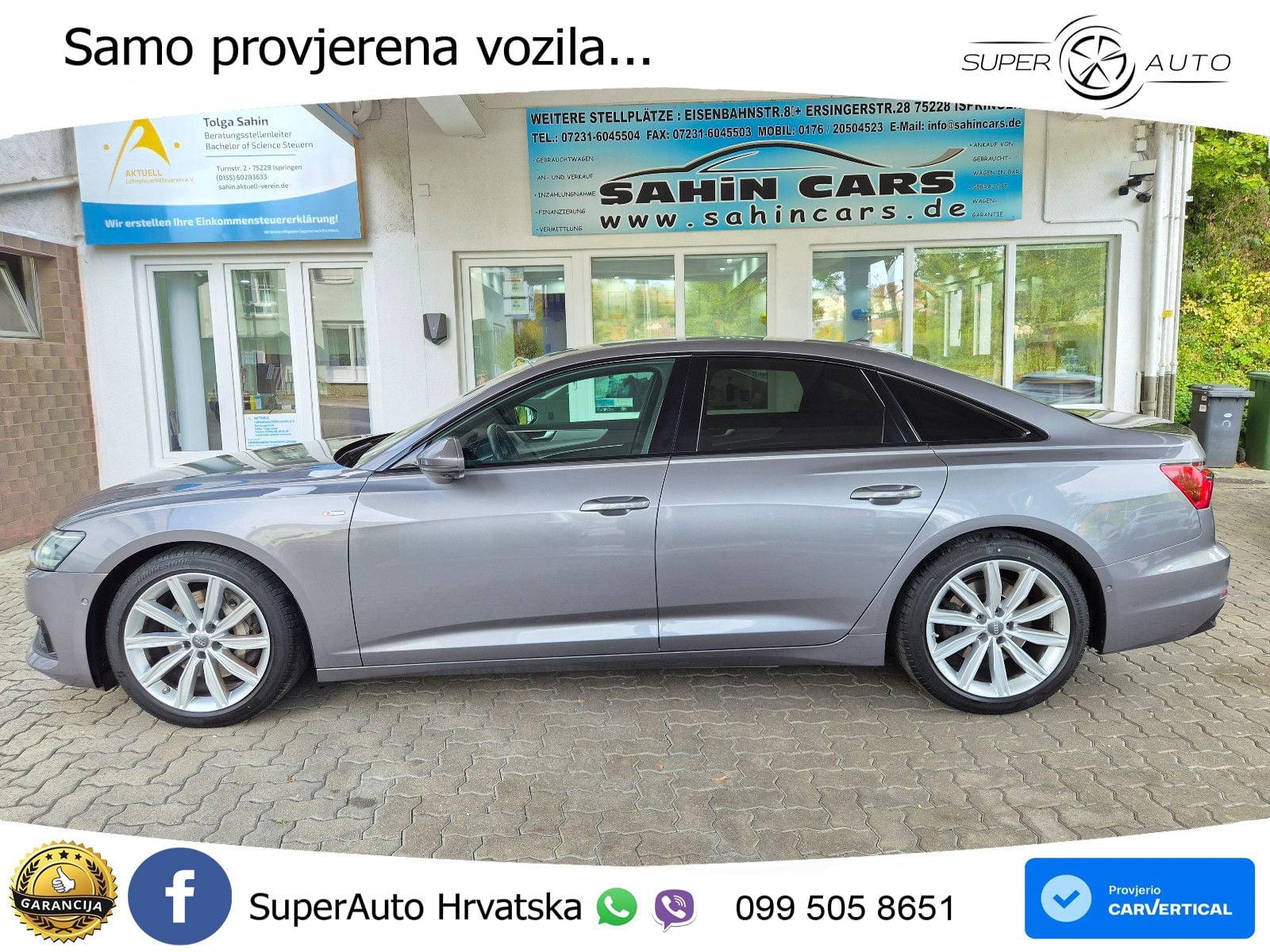 Audi A6 50 TDI V6 (286 KS) quattro tiptronic S line LED+GR SJED+ACC