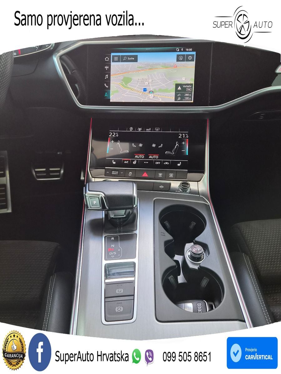 Audi A6 50 TDI V6 (286 KS) quattro tiptronic S line LED+GR SJED+ACC