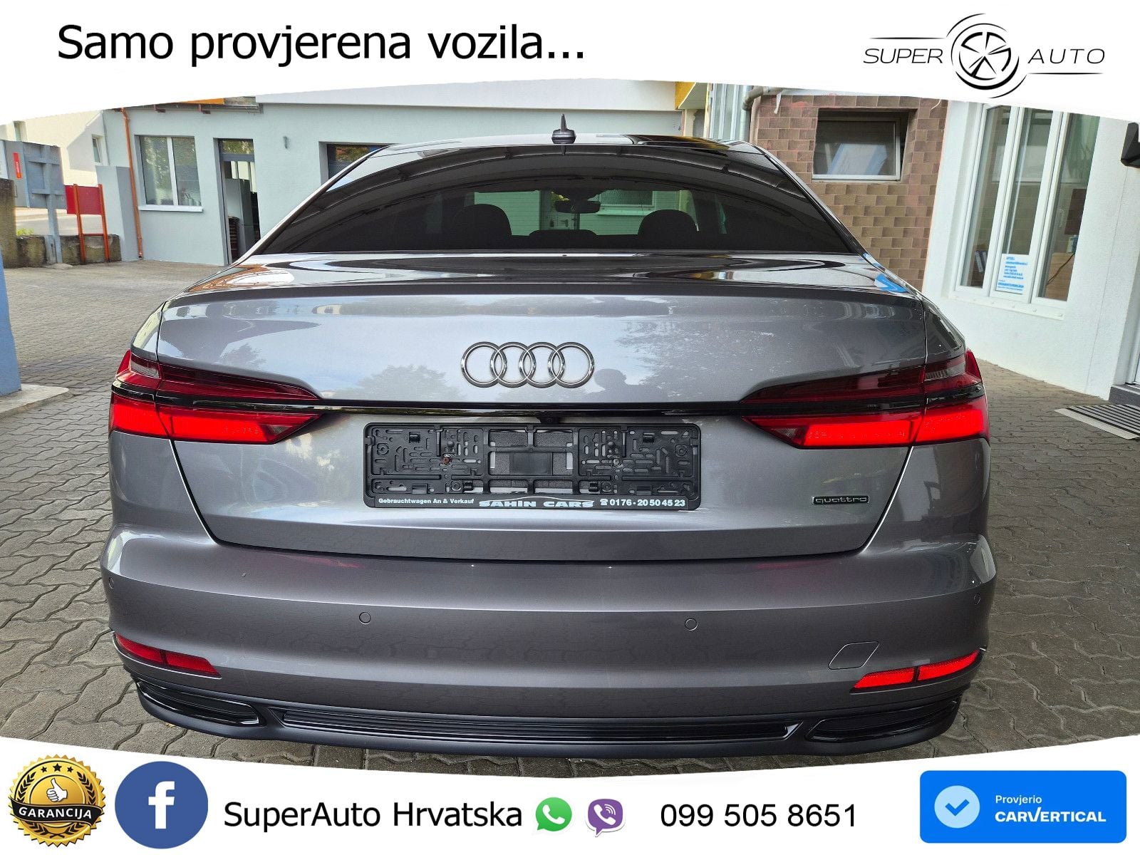 Audi A6 50 TDI V6 (286 KS) quattro tiptronic S line LED+GR SJED+ACC